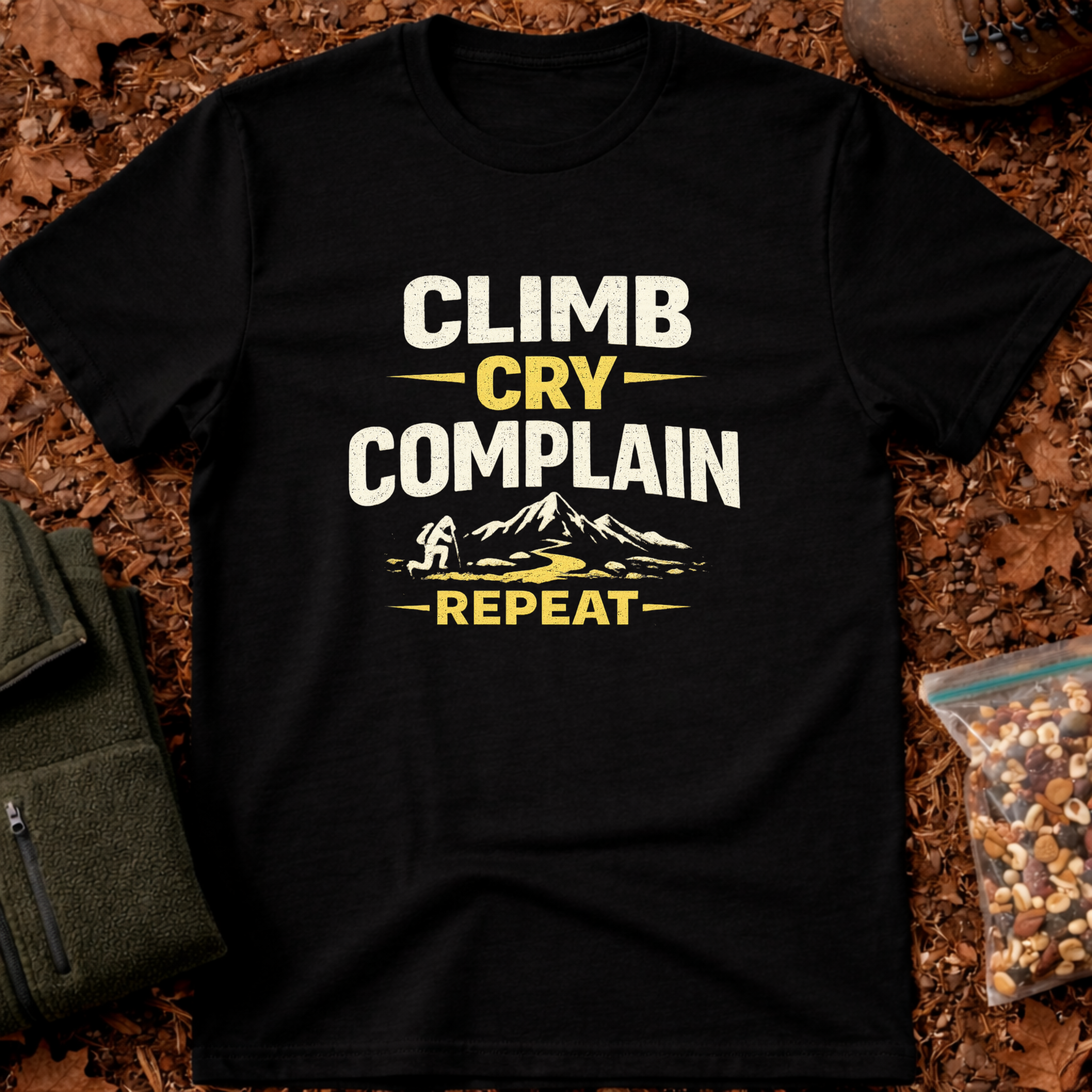 Climb Cry Complain T-Shirt