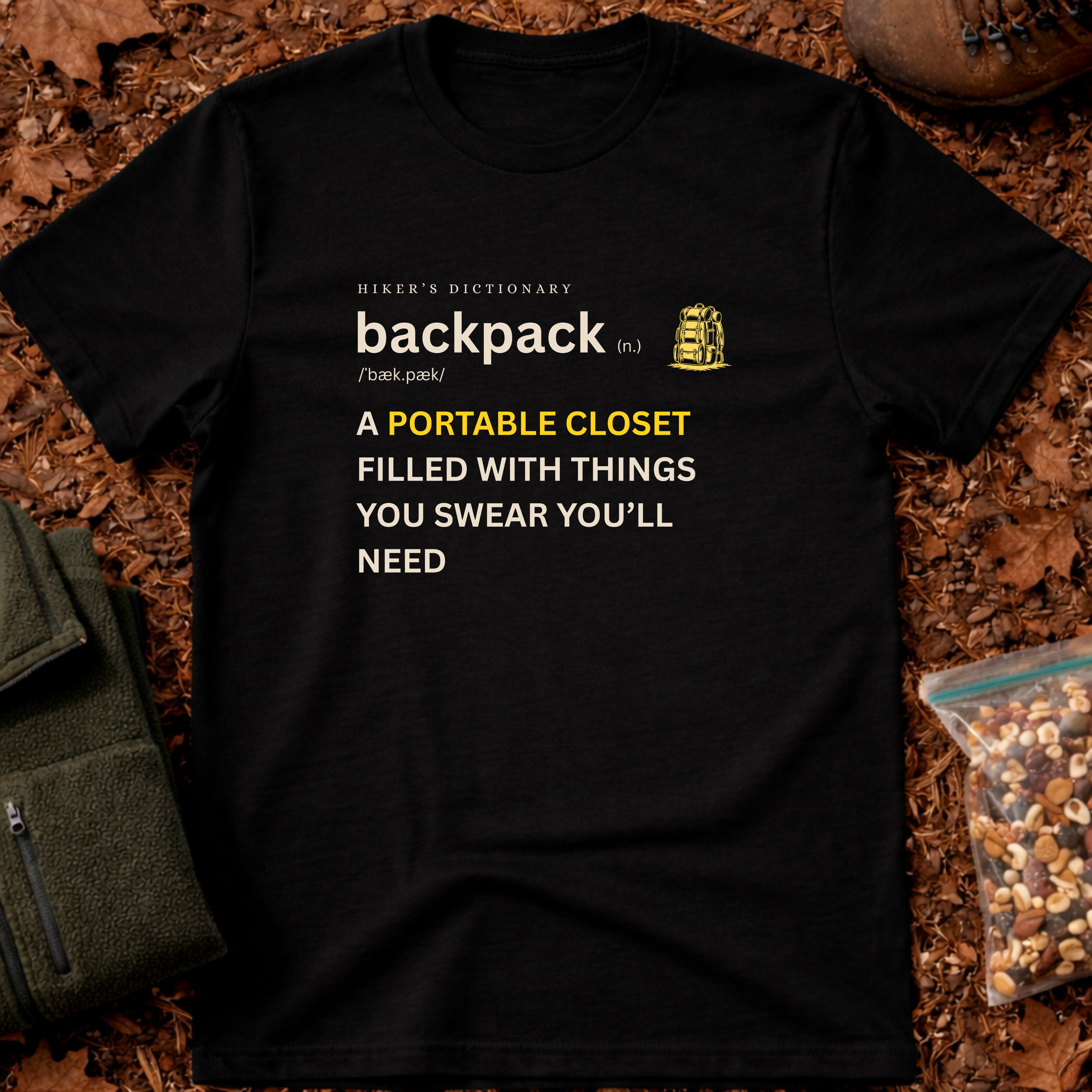 Backpack funny definition T-Shirt