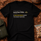 Sunrise hike funny definition T-Shirt