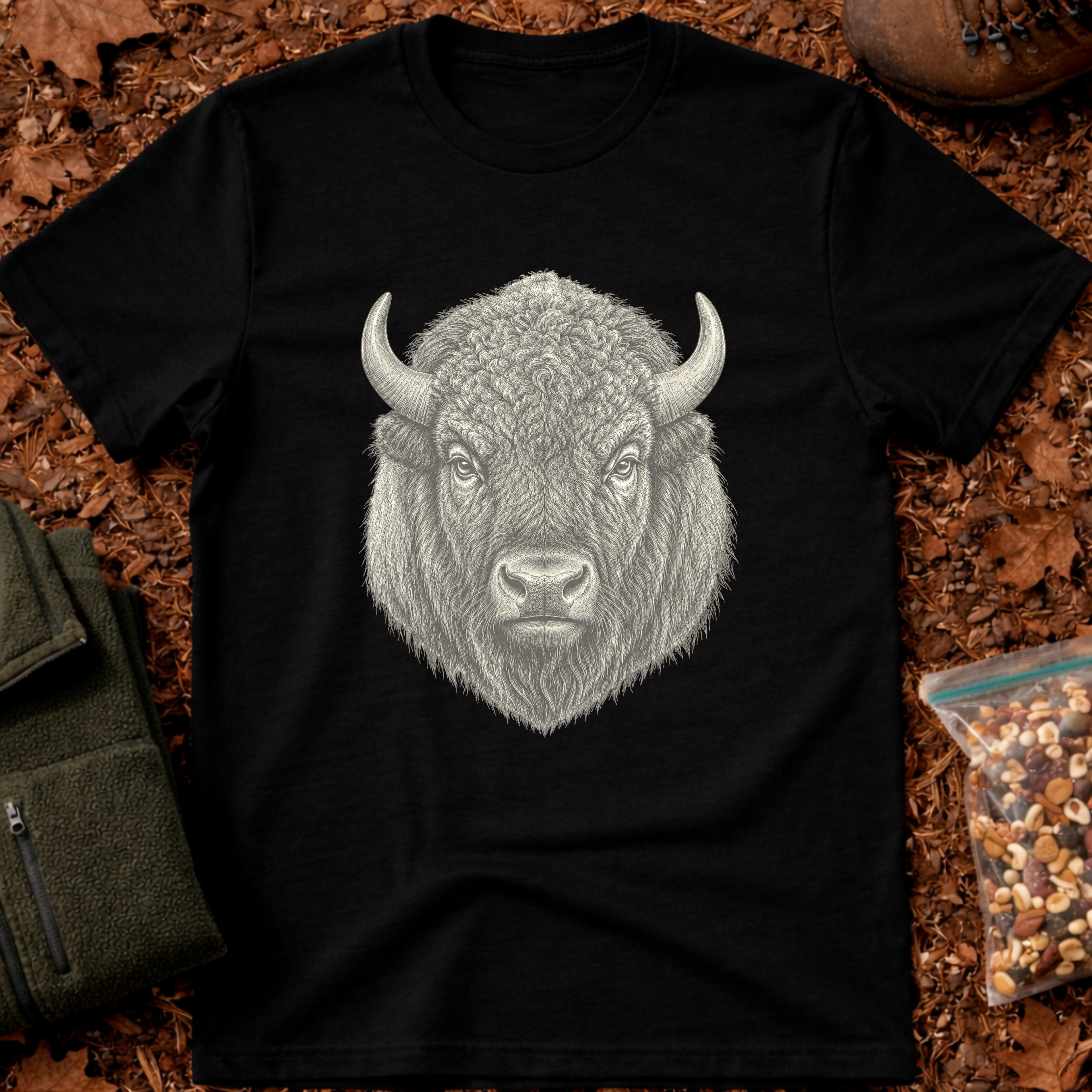Bison Spirit Animal T-Shirt