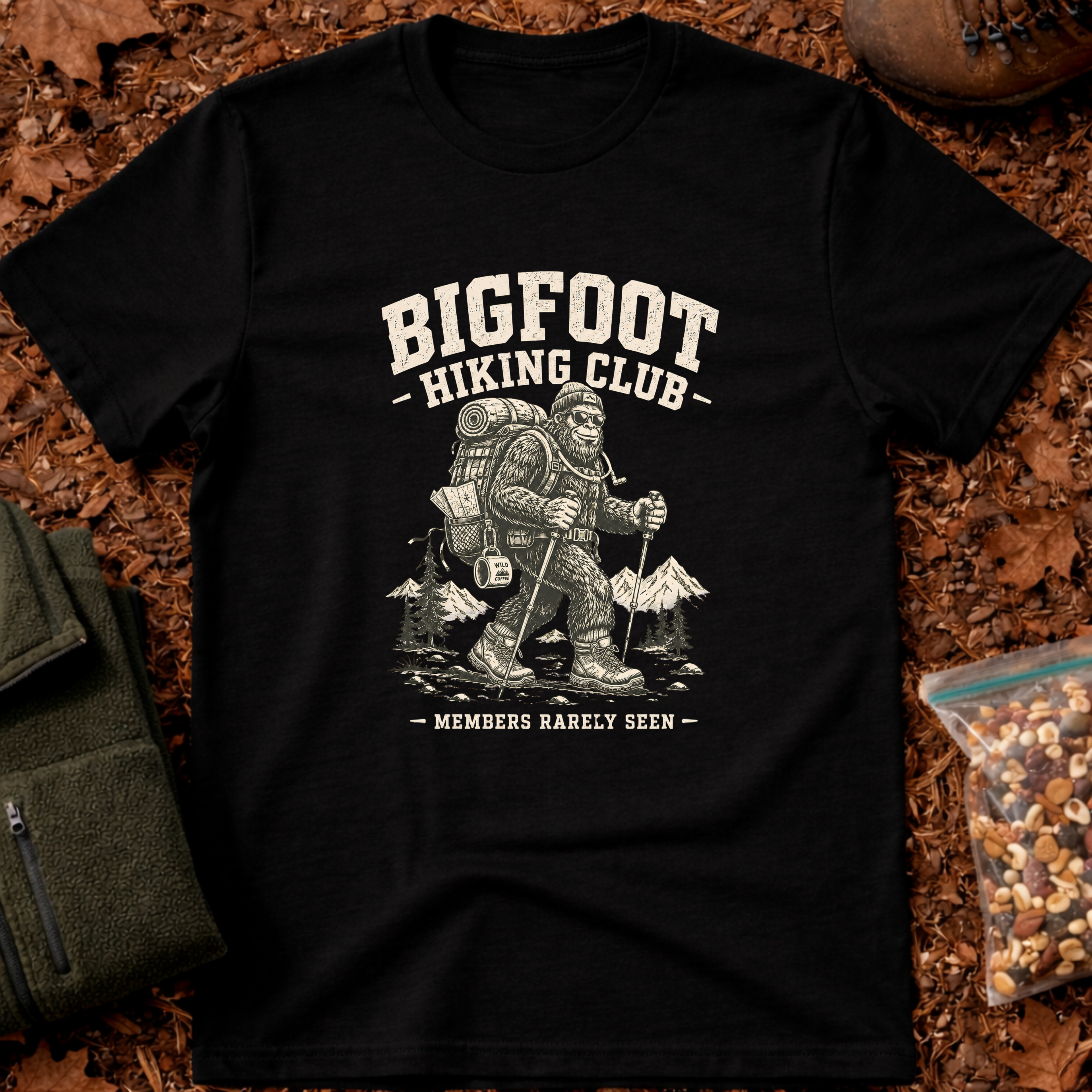 Bigfoot Hiking Club T-Shirt