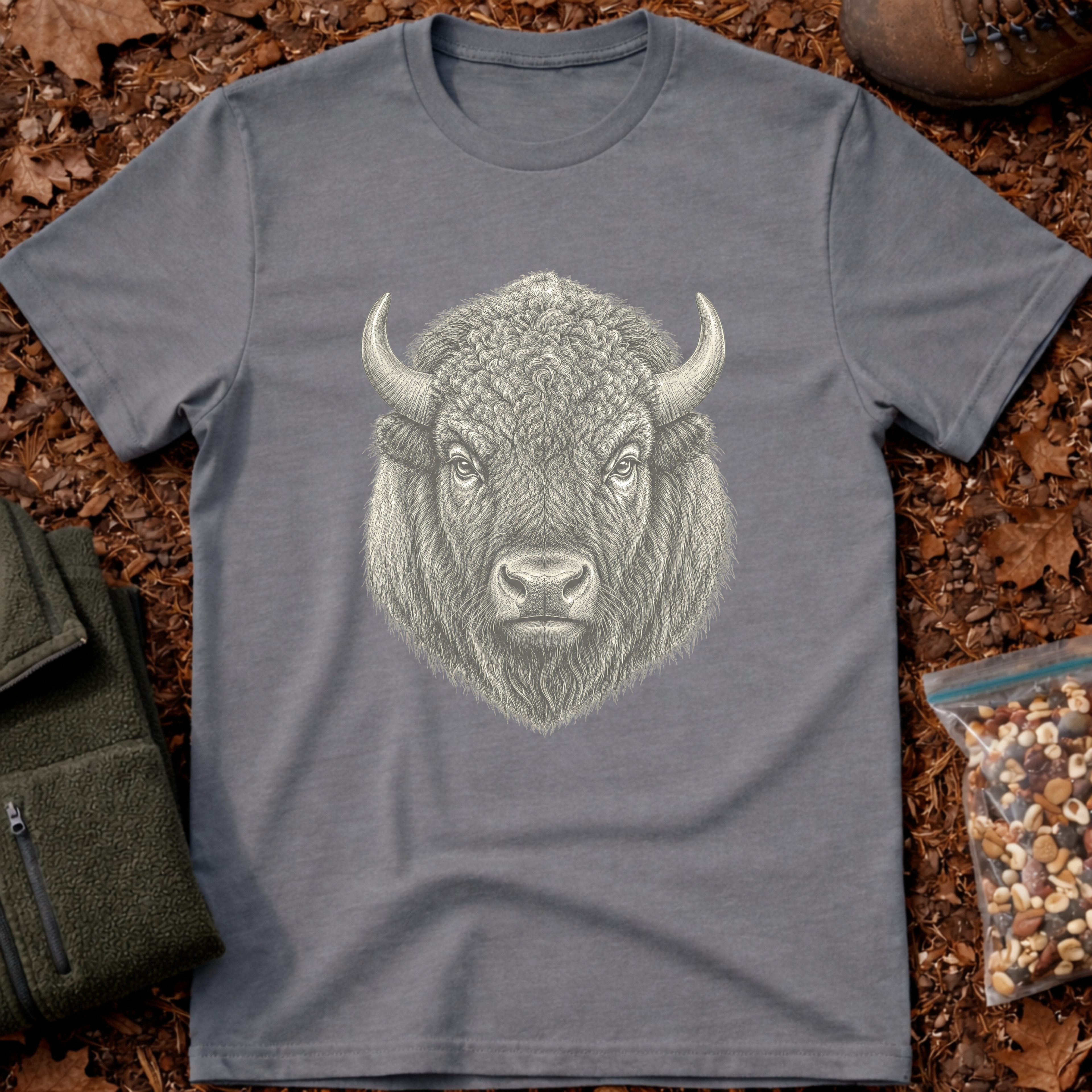 Bison Spirit Animal T-Shirt