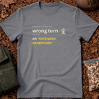 Wrong turn funny definition T-Shirt