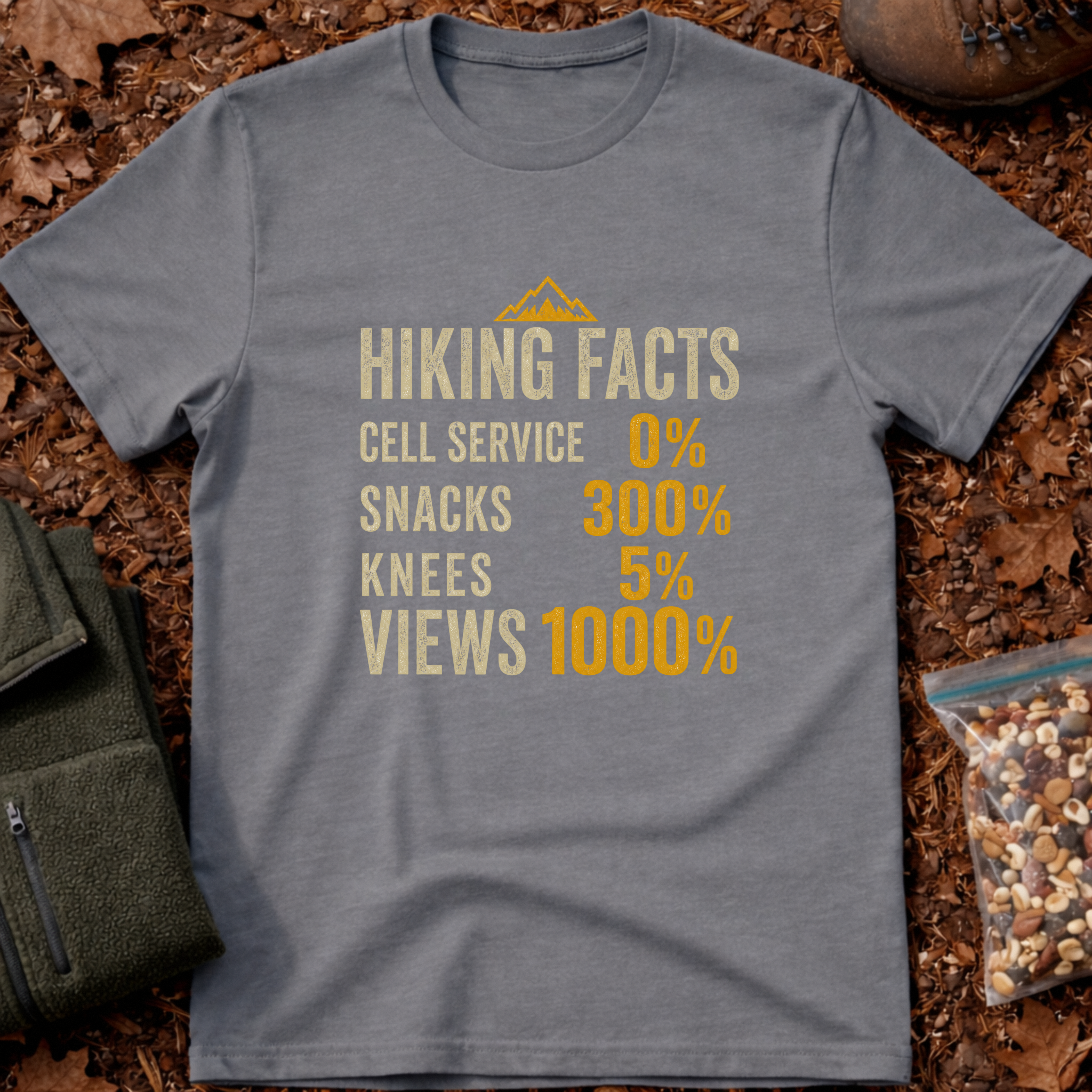 Hiking Facts List T-Shirt
