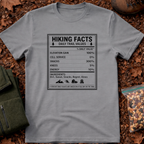 Hiking Facts Chart T-Shirt