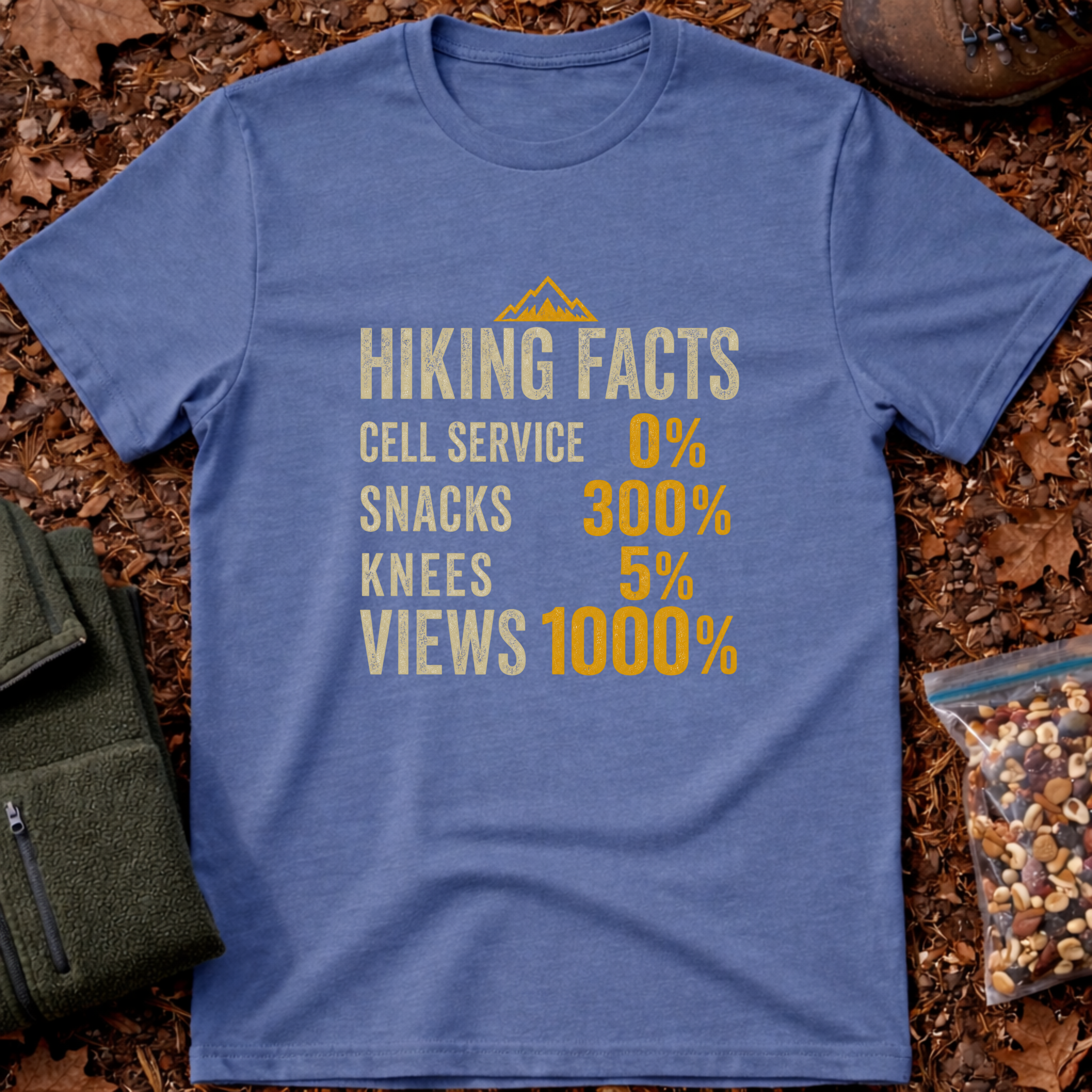 Hiking Facts List T-Shirt