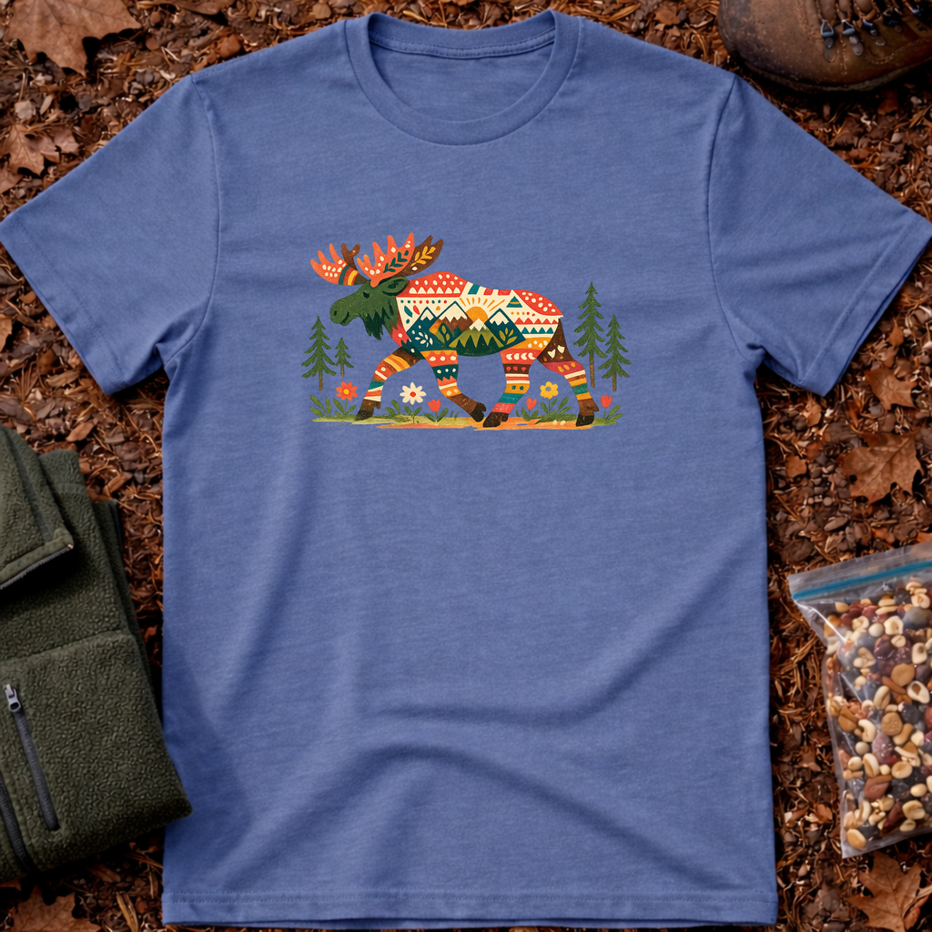 Moose Block Print T-Shirt