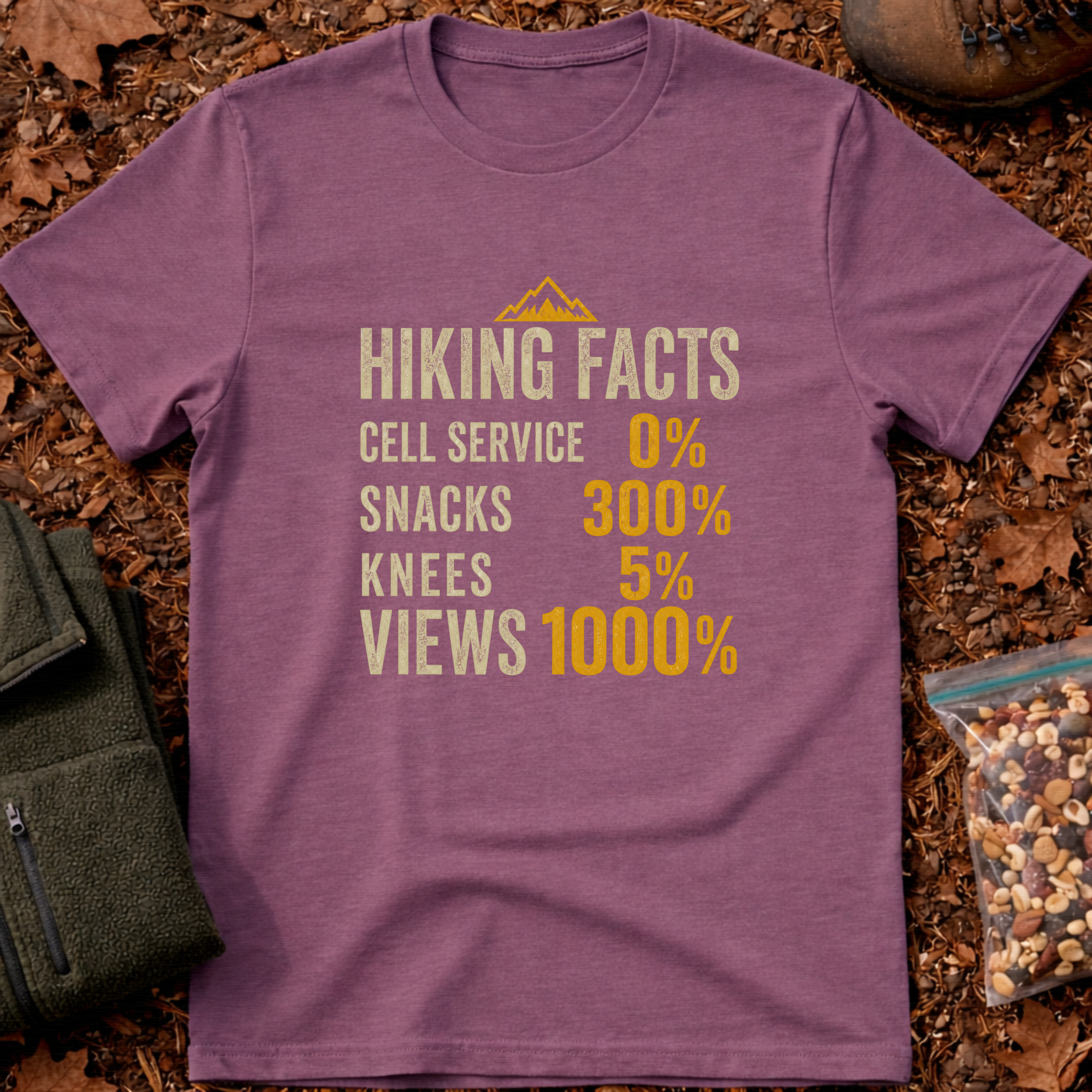 Hiking Facts List T-Shirt