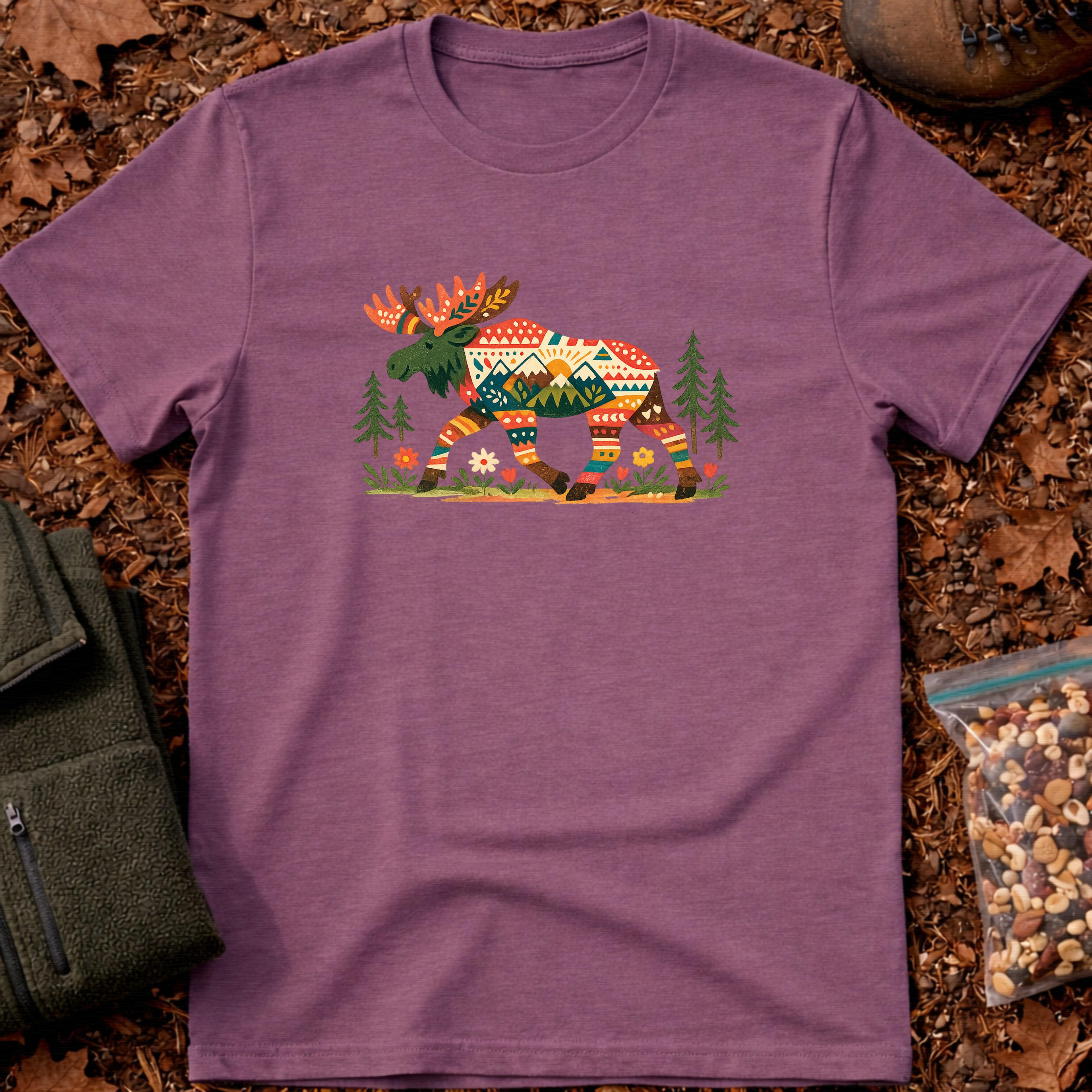 Moose Block Print T-Shirt