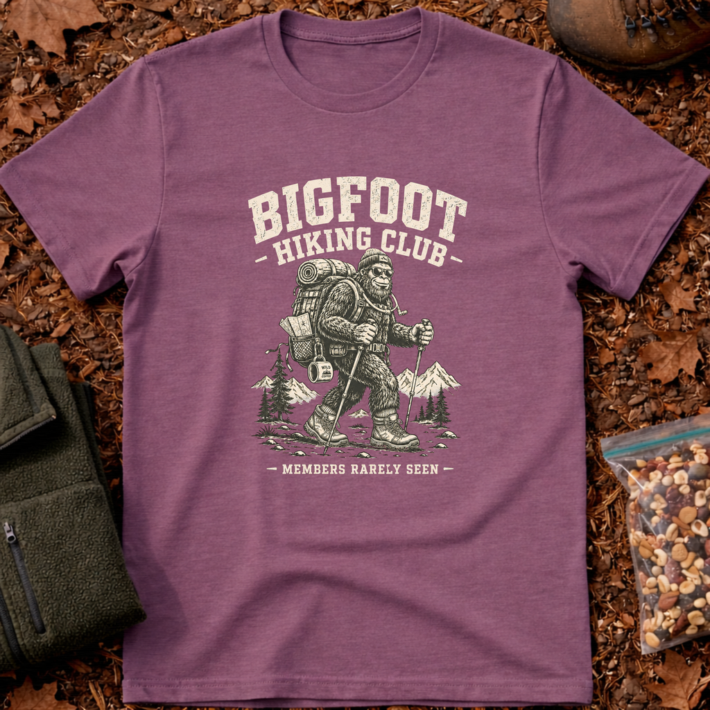 Bigfoot Hiking Club T-Shirt