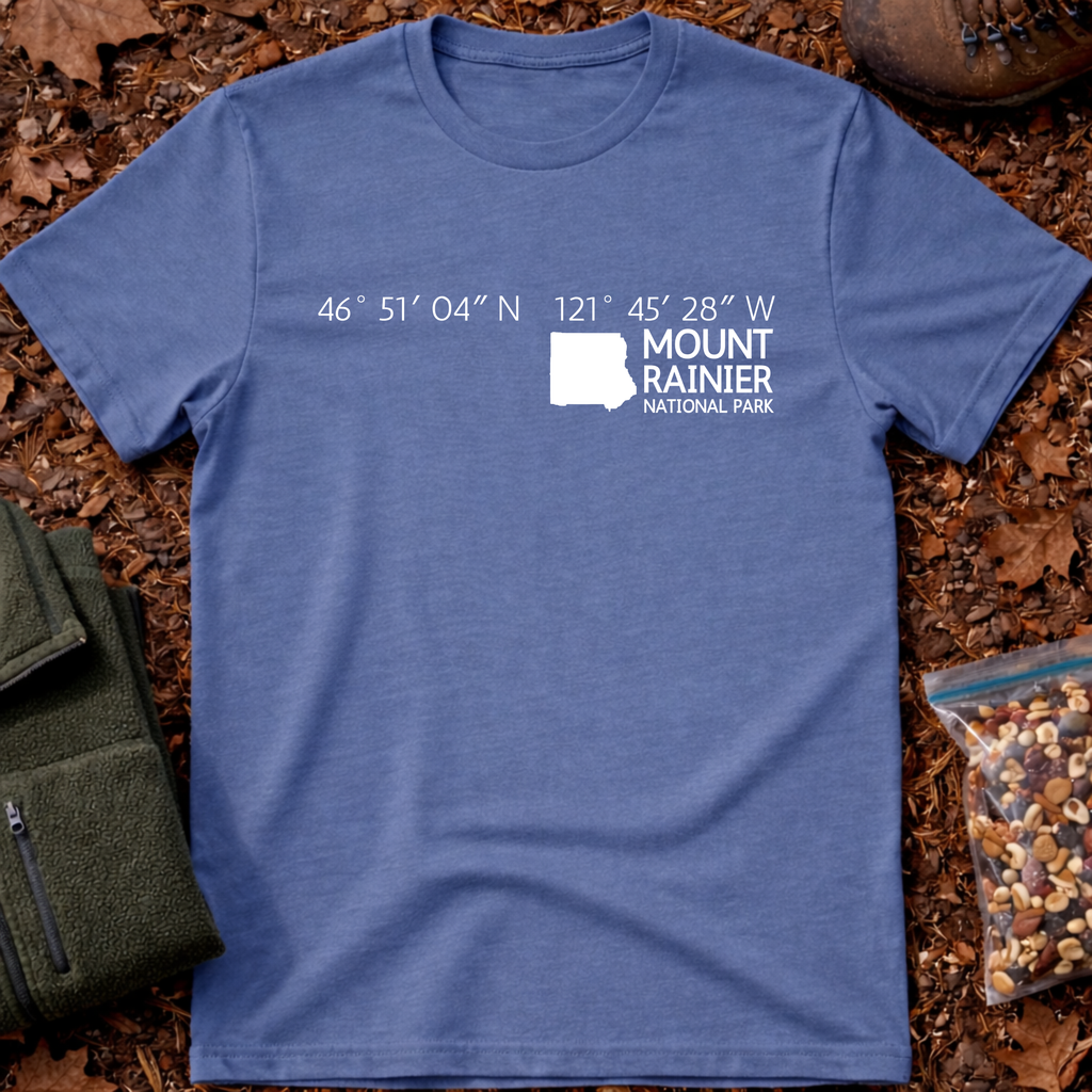 Mount Rainier National Park DMS T-Shirt