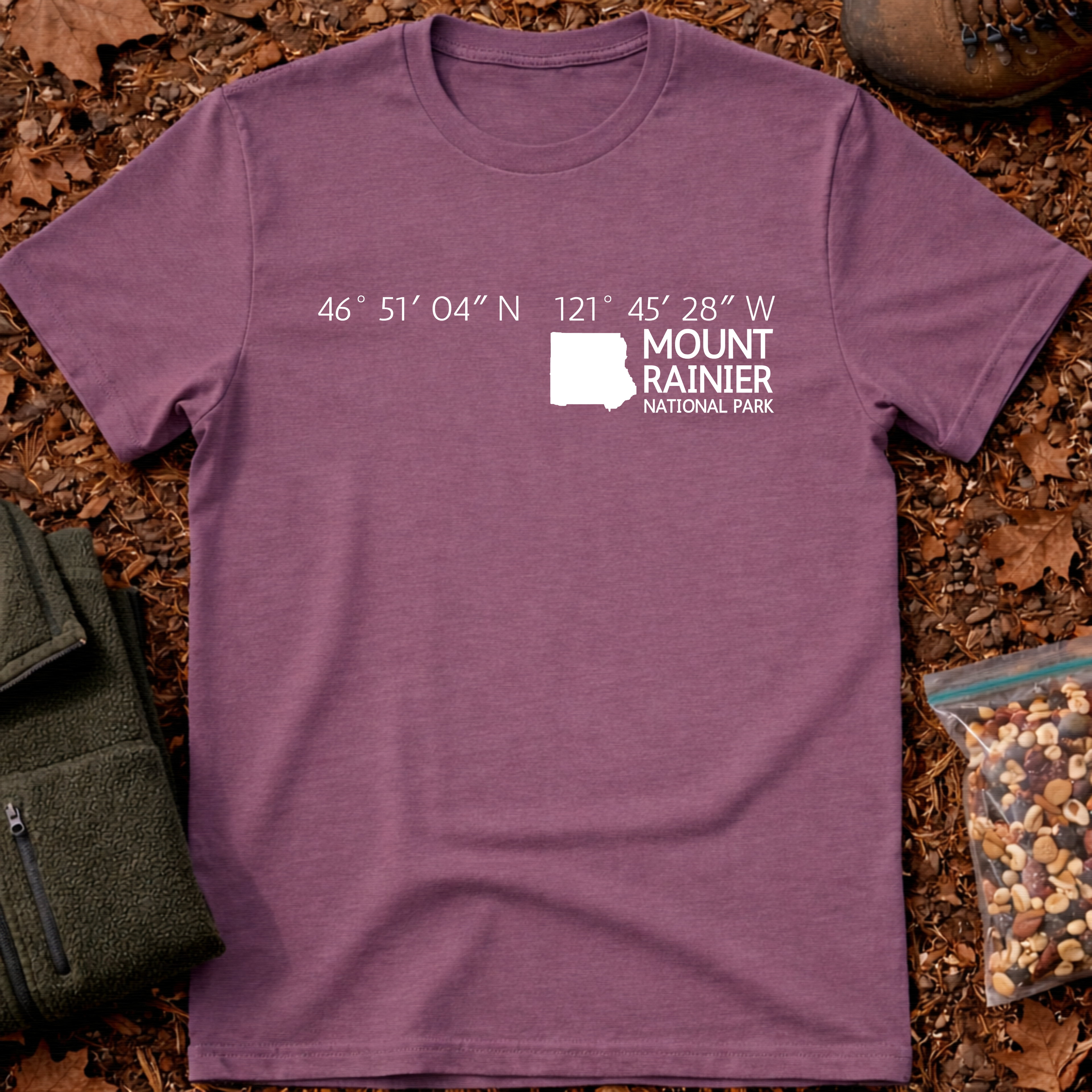 Mount Rainier National Park DMS T-Shirt