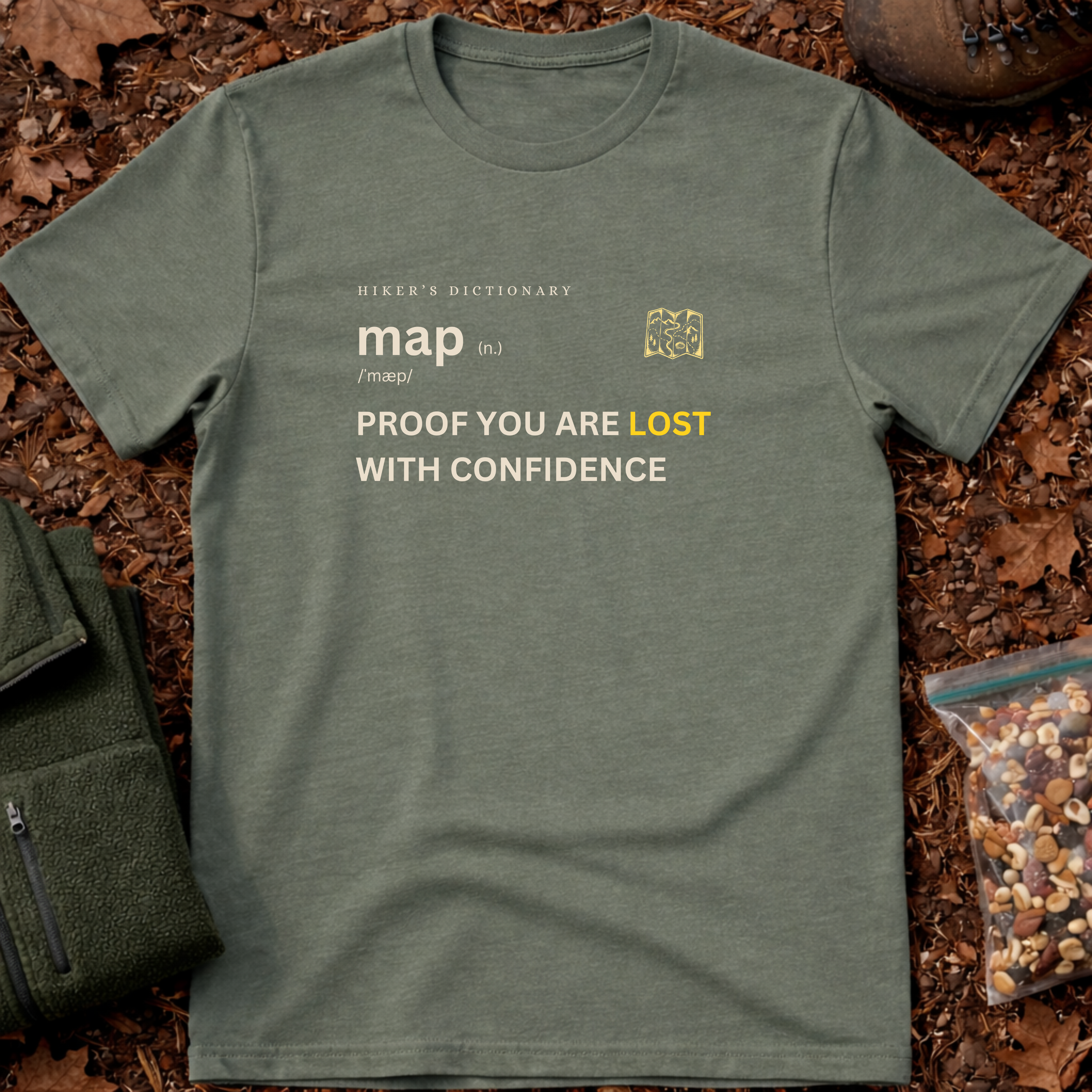 Map funny definition T-Shirt