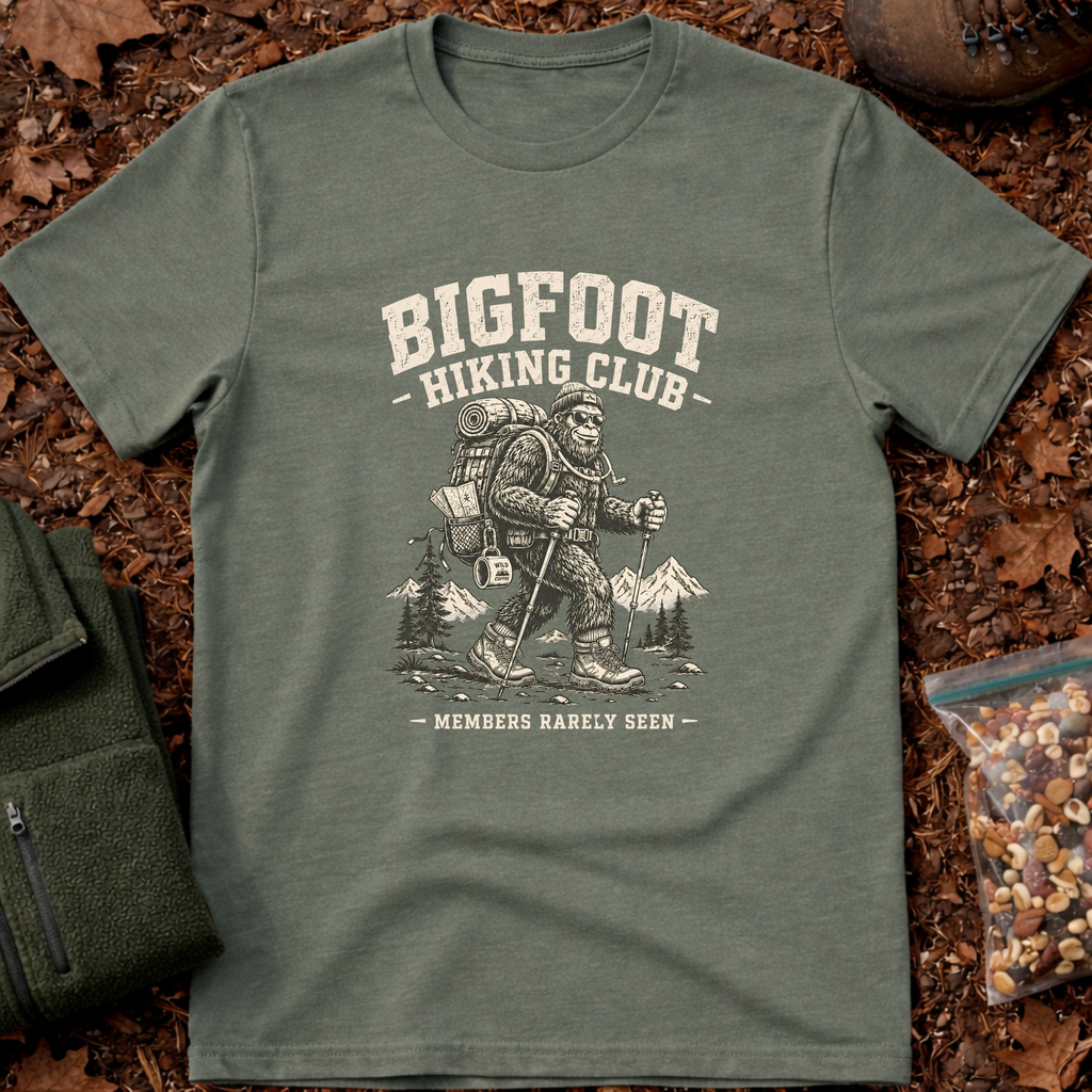 Bigfoot Hiking Club T-Shirt