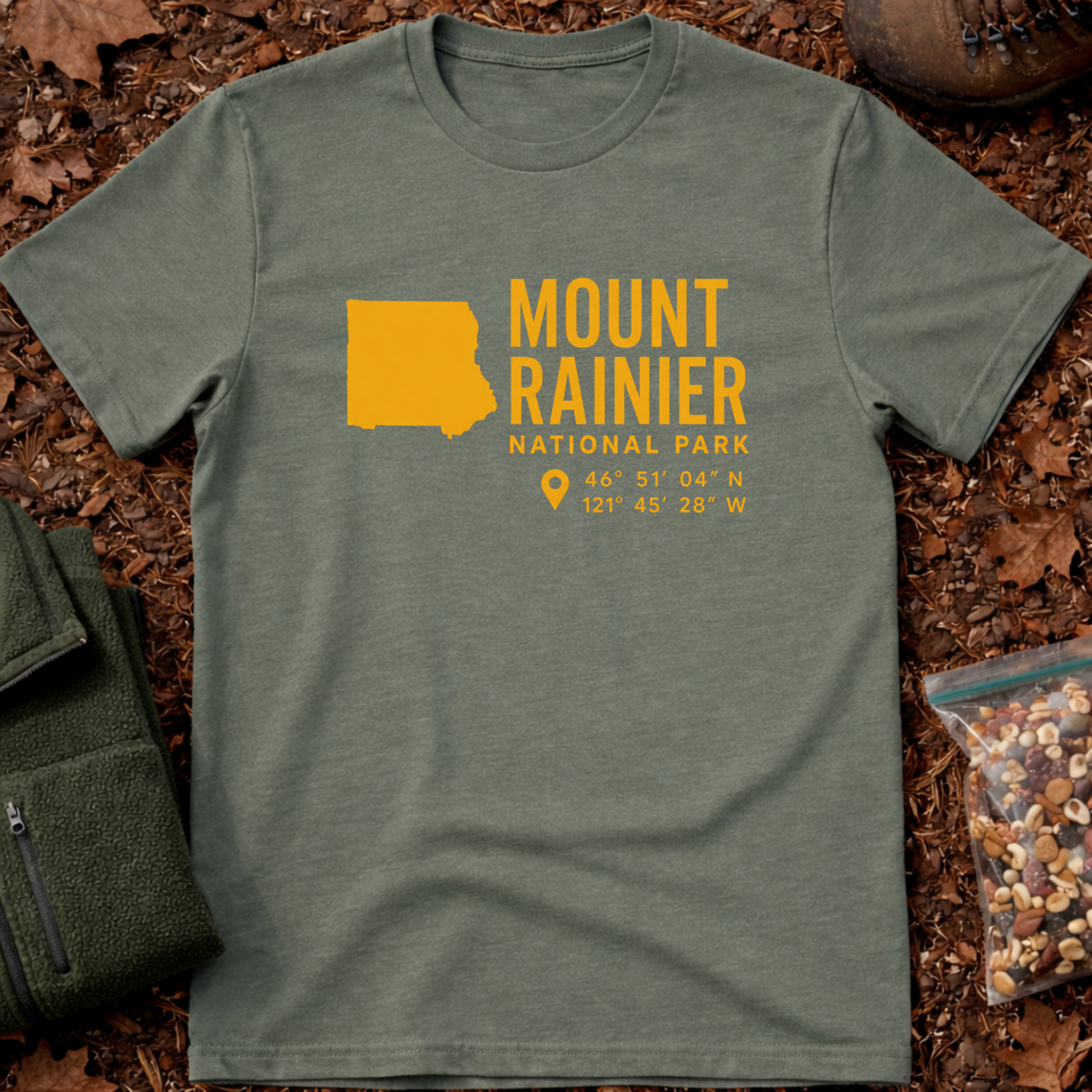 Mount Rainier National Park DMS 2 T-Shirt