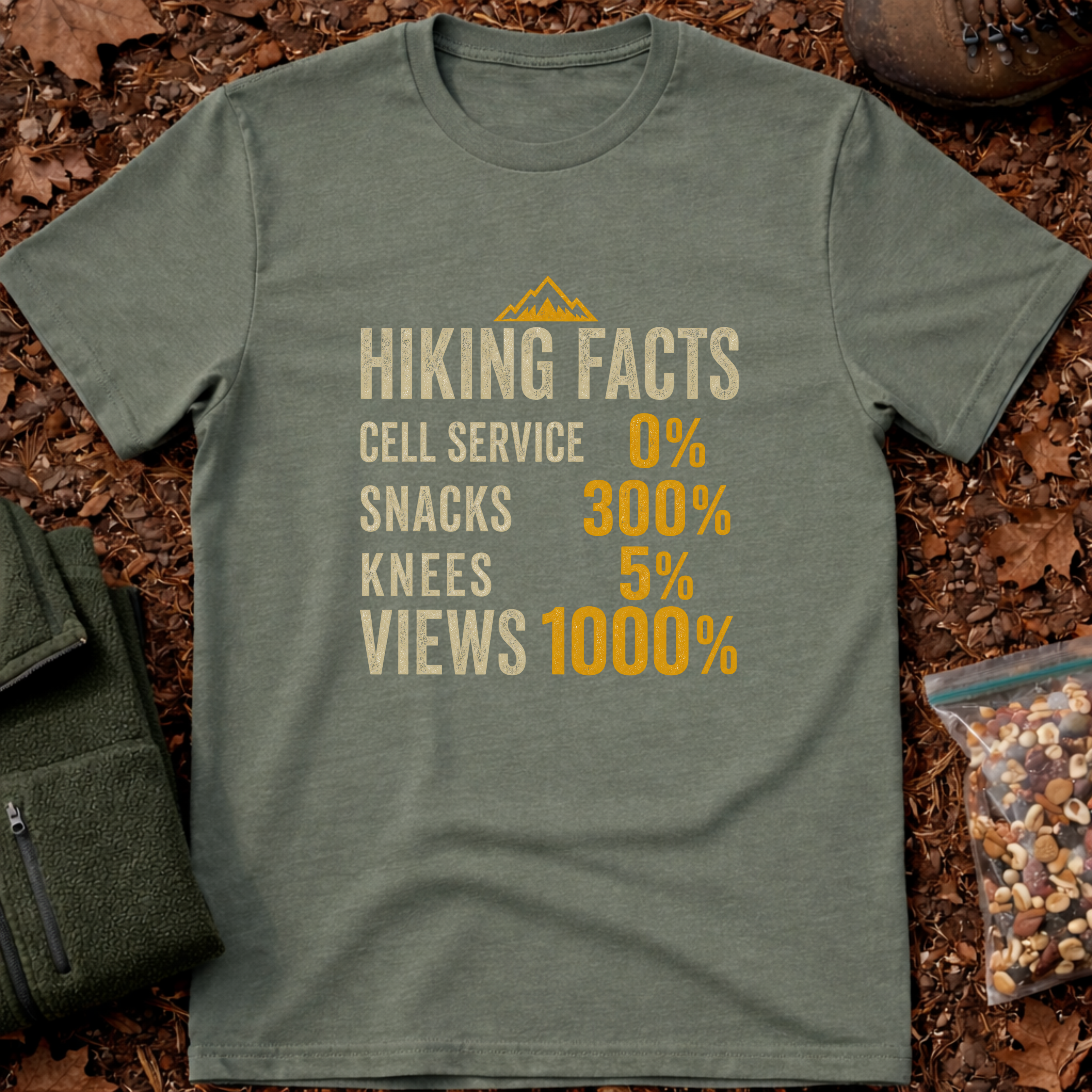 Hiking Facts List T-Shirt