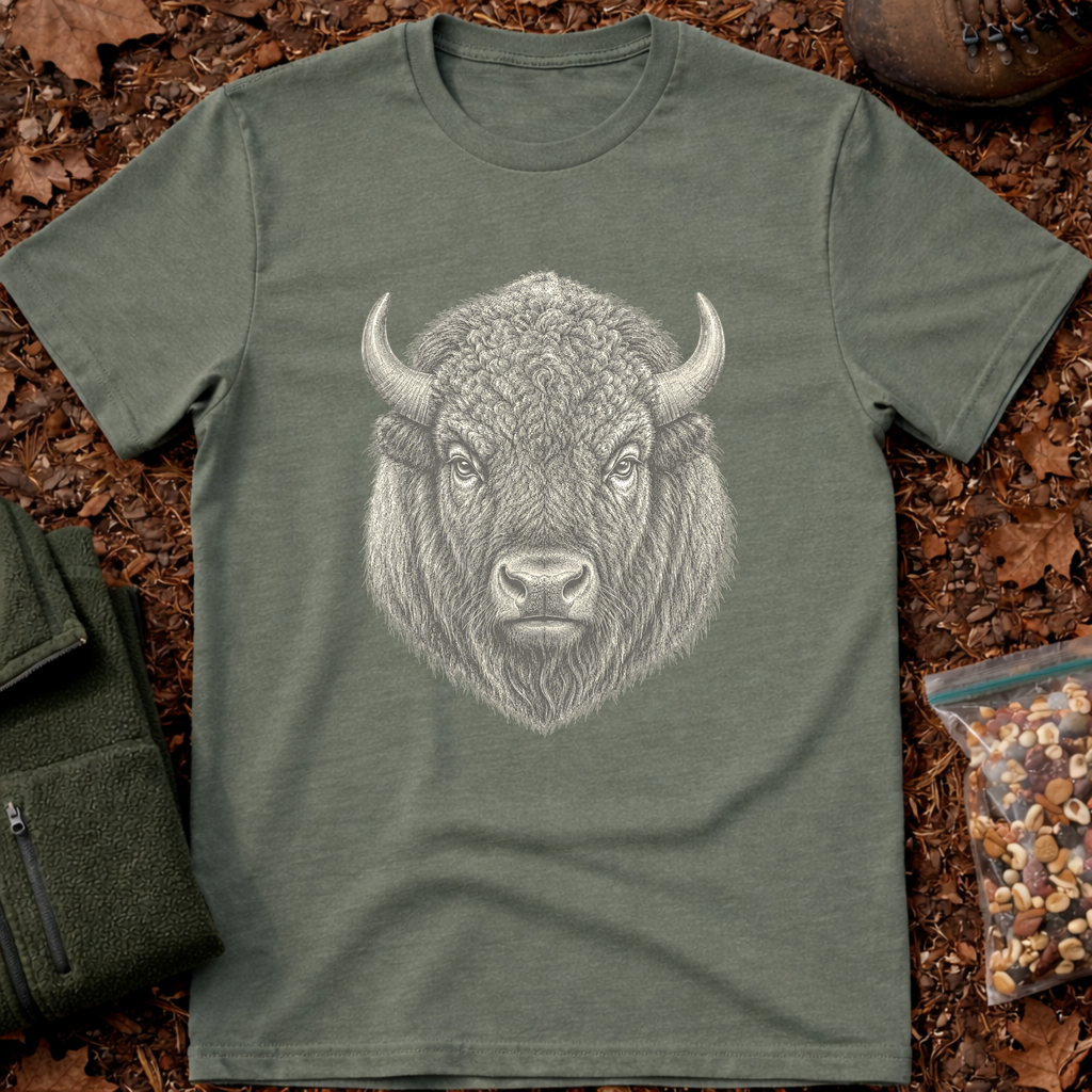 Bison Spirit Animal T-Shirt