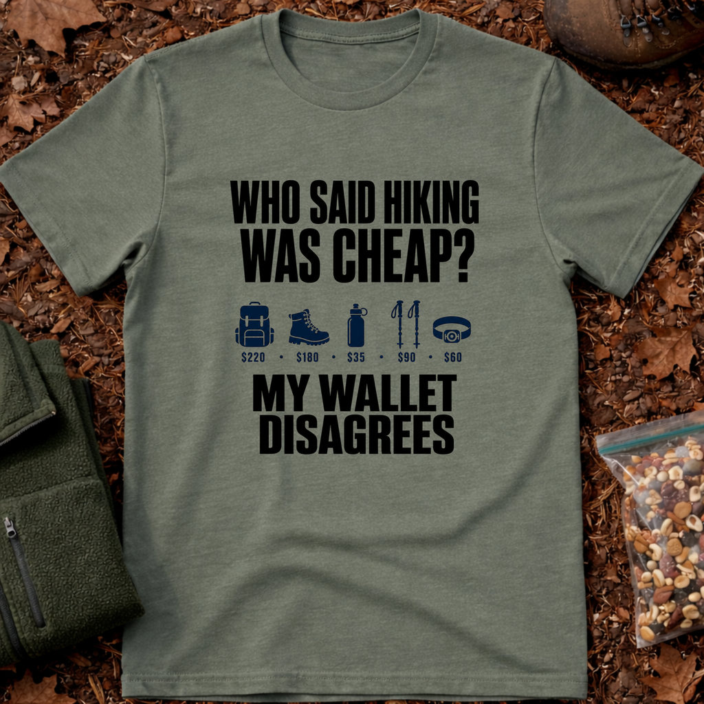 Who Said Hiking Was Cheap T-Shirt