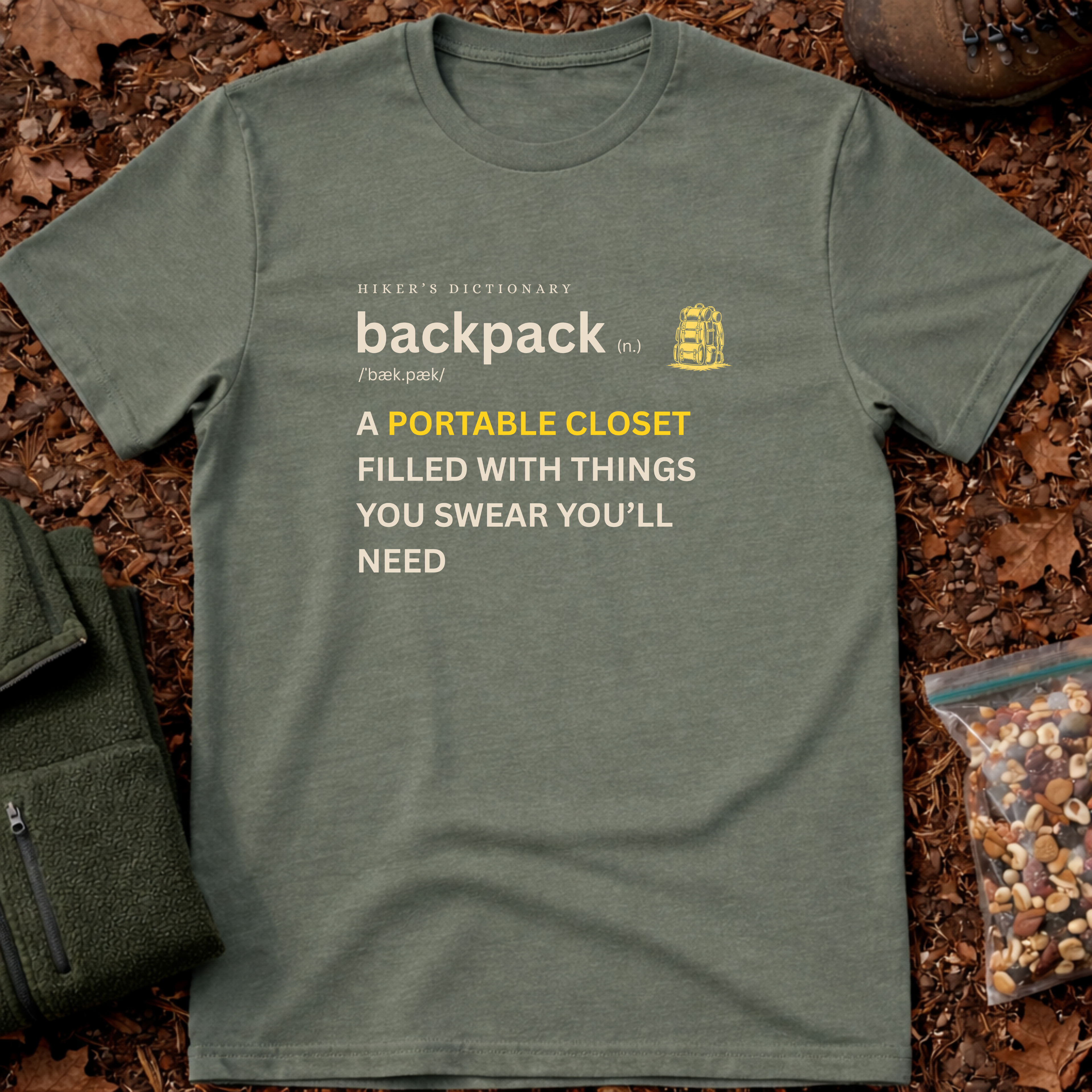 Backpack funny definition T-Shirt