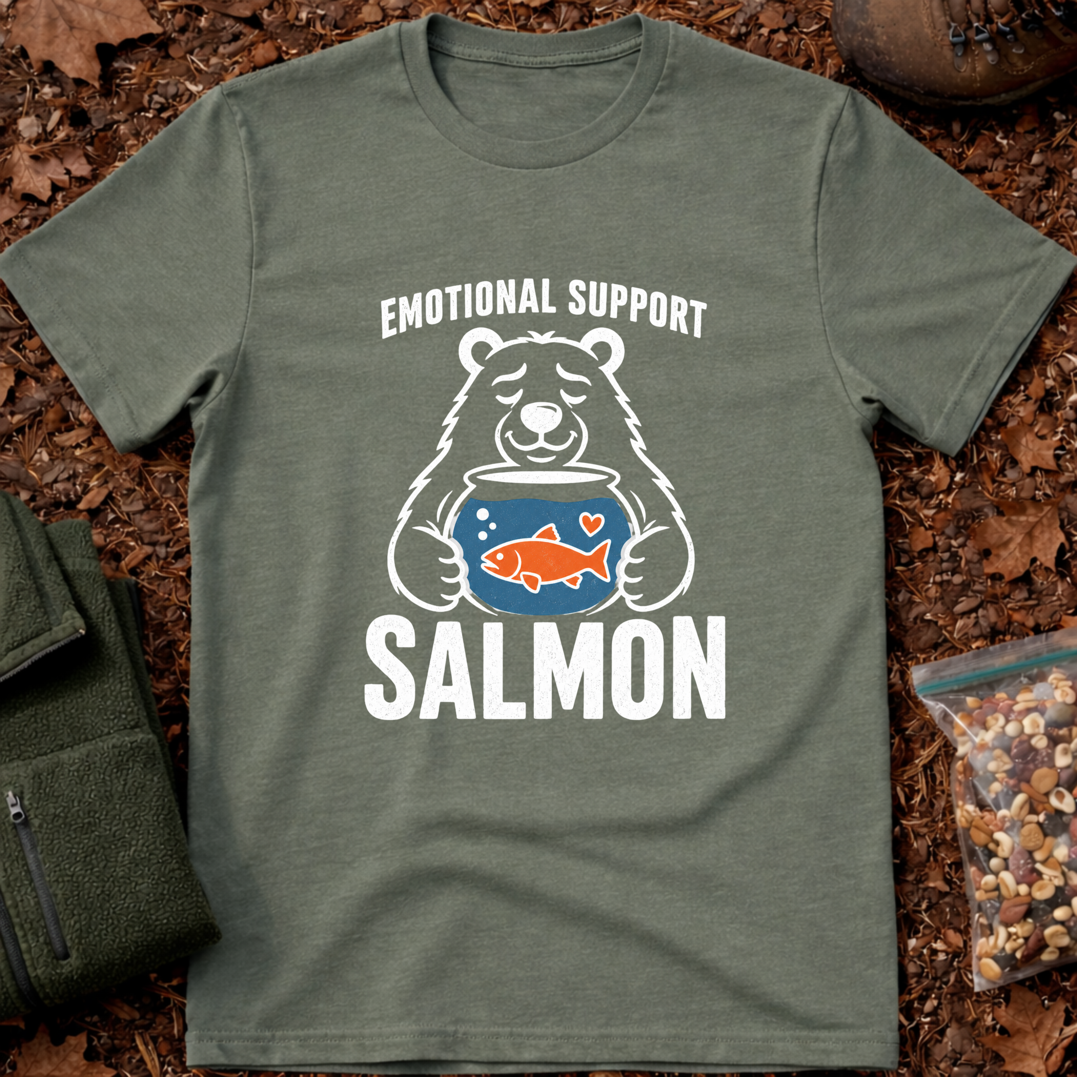Emotional Support Salmon T-Shirt
