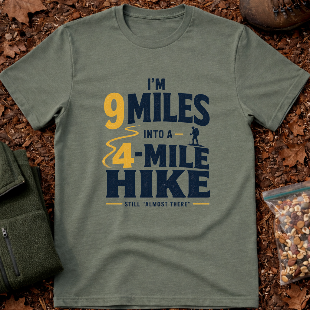 I'm 9 Miles In A 4-Mile Hike T-Shirt