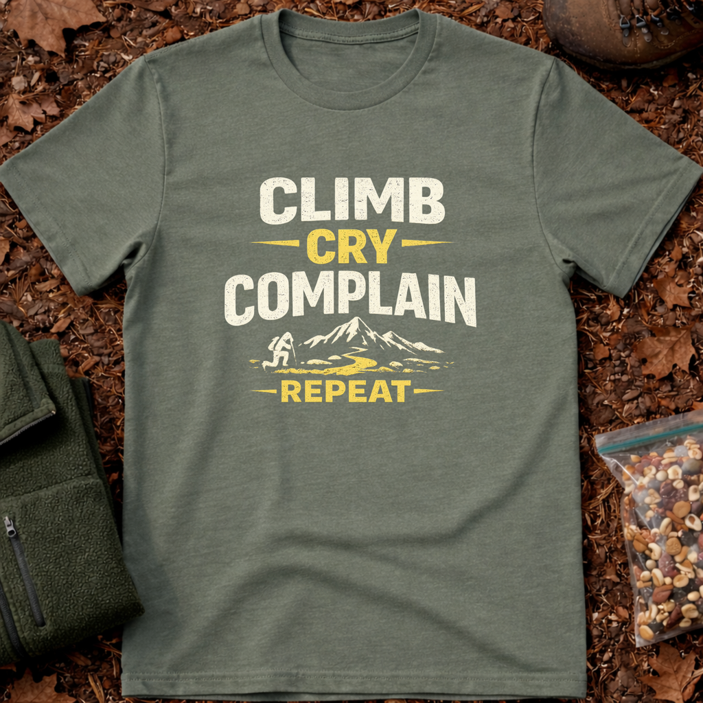 Climb Cry Complain T-Shirt