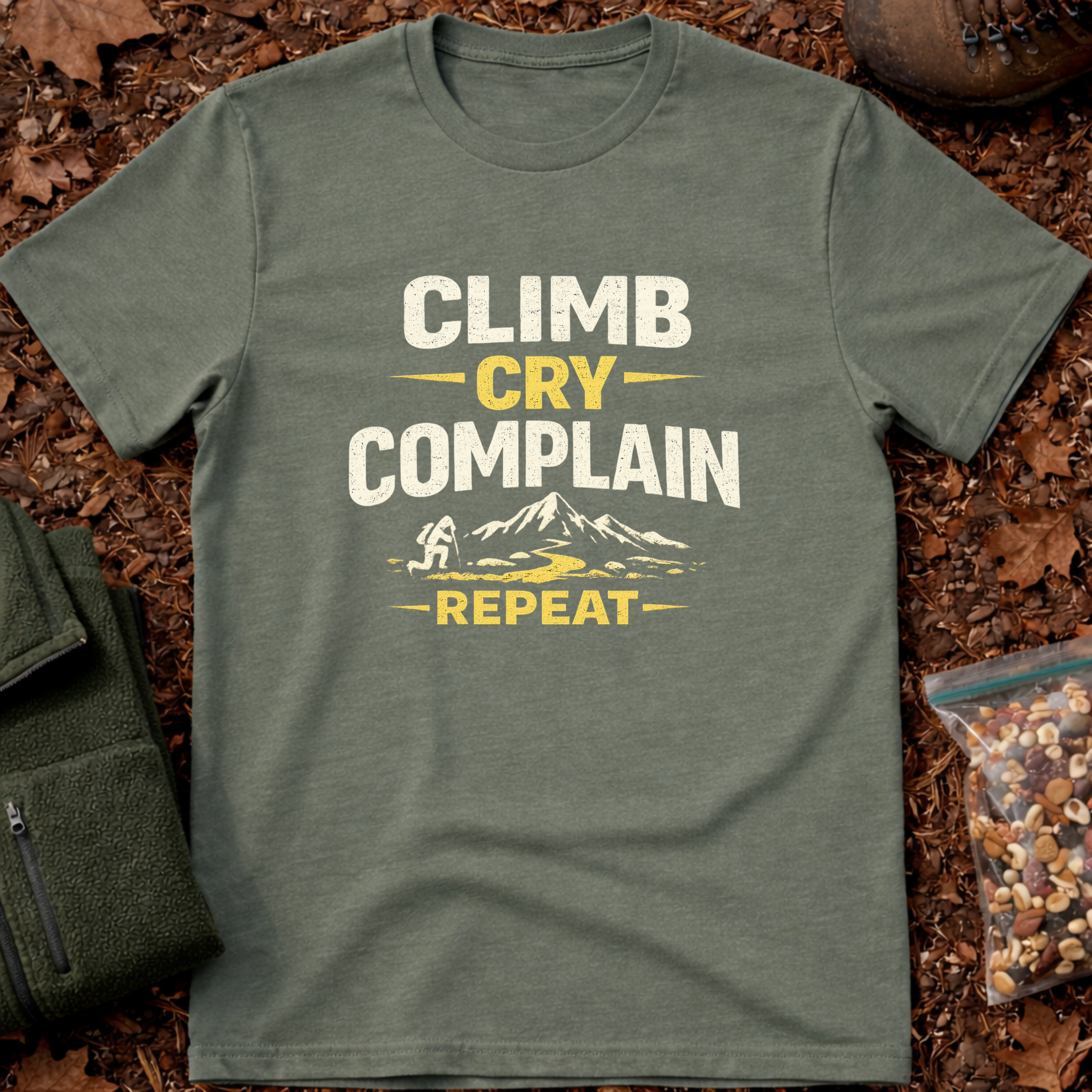 Climb Cry Complain T-Shirt