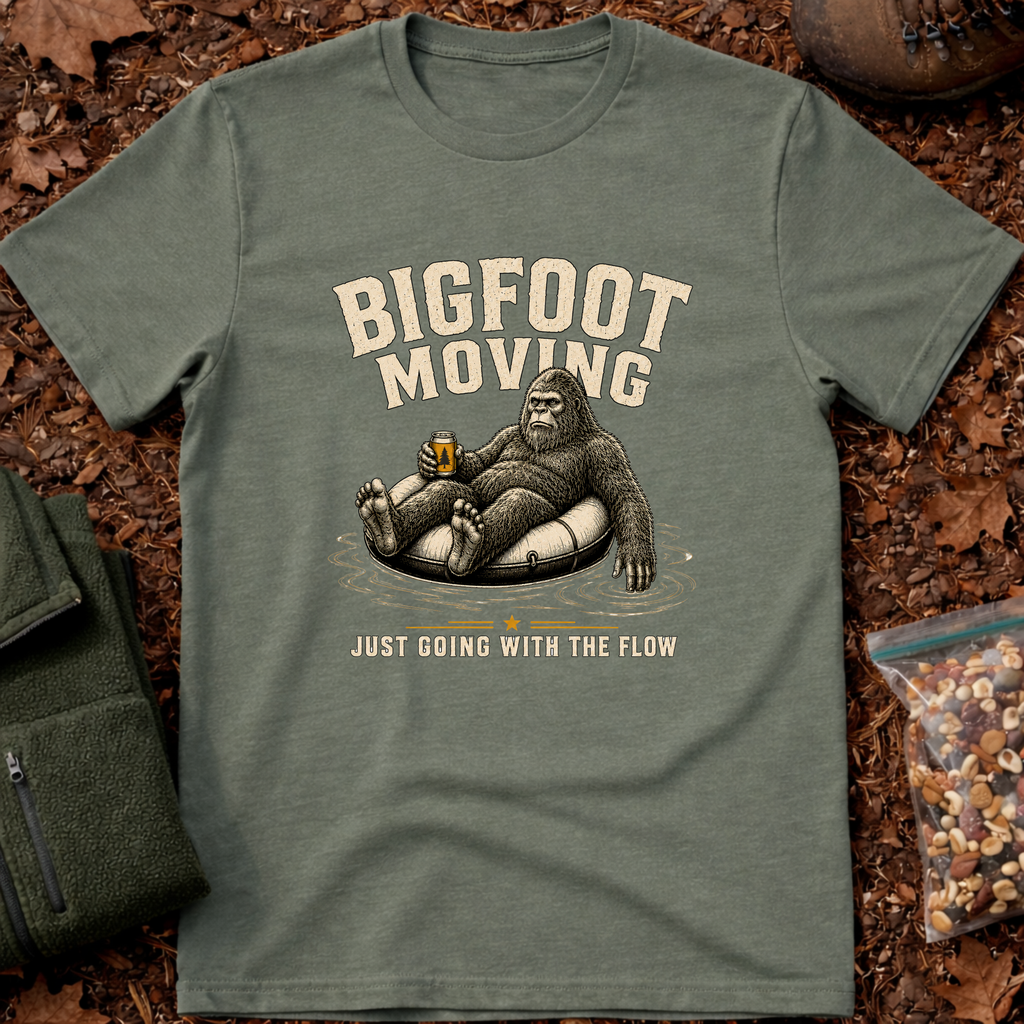 Bigfoot Floating T-Shirt