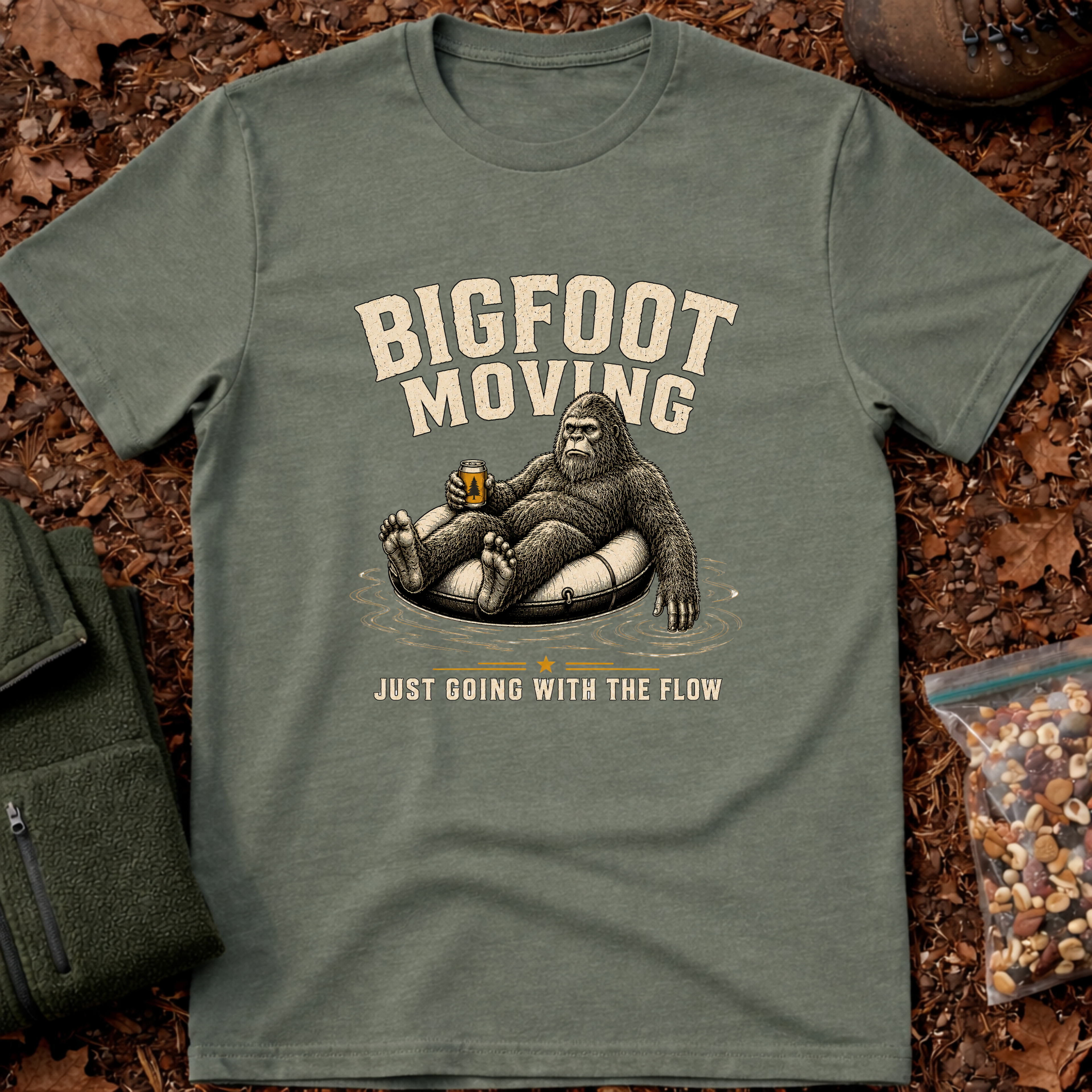 Bigfoot Floating T-Shirt