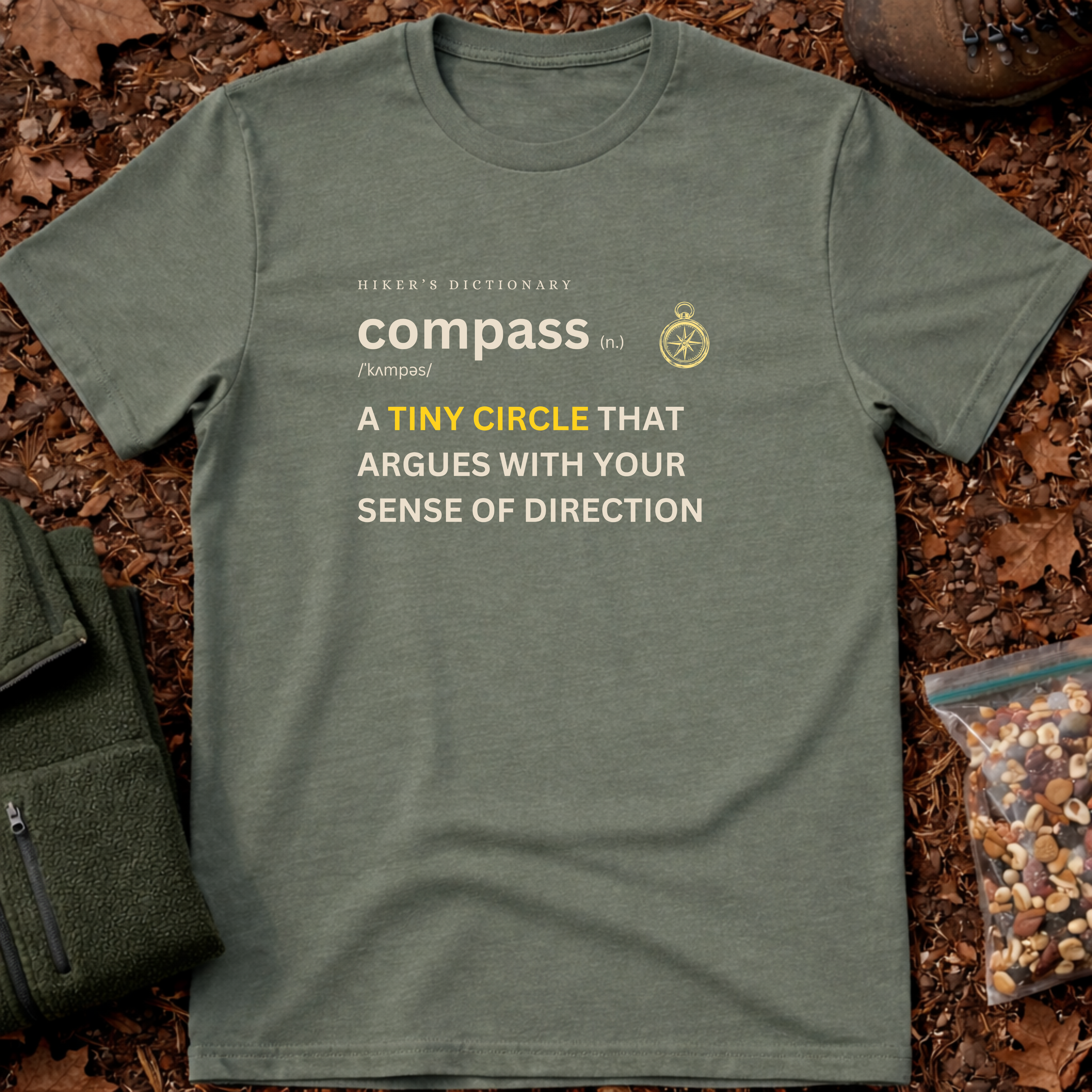 Compass funny definition T-Shirt