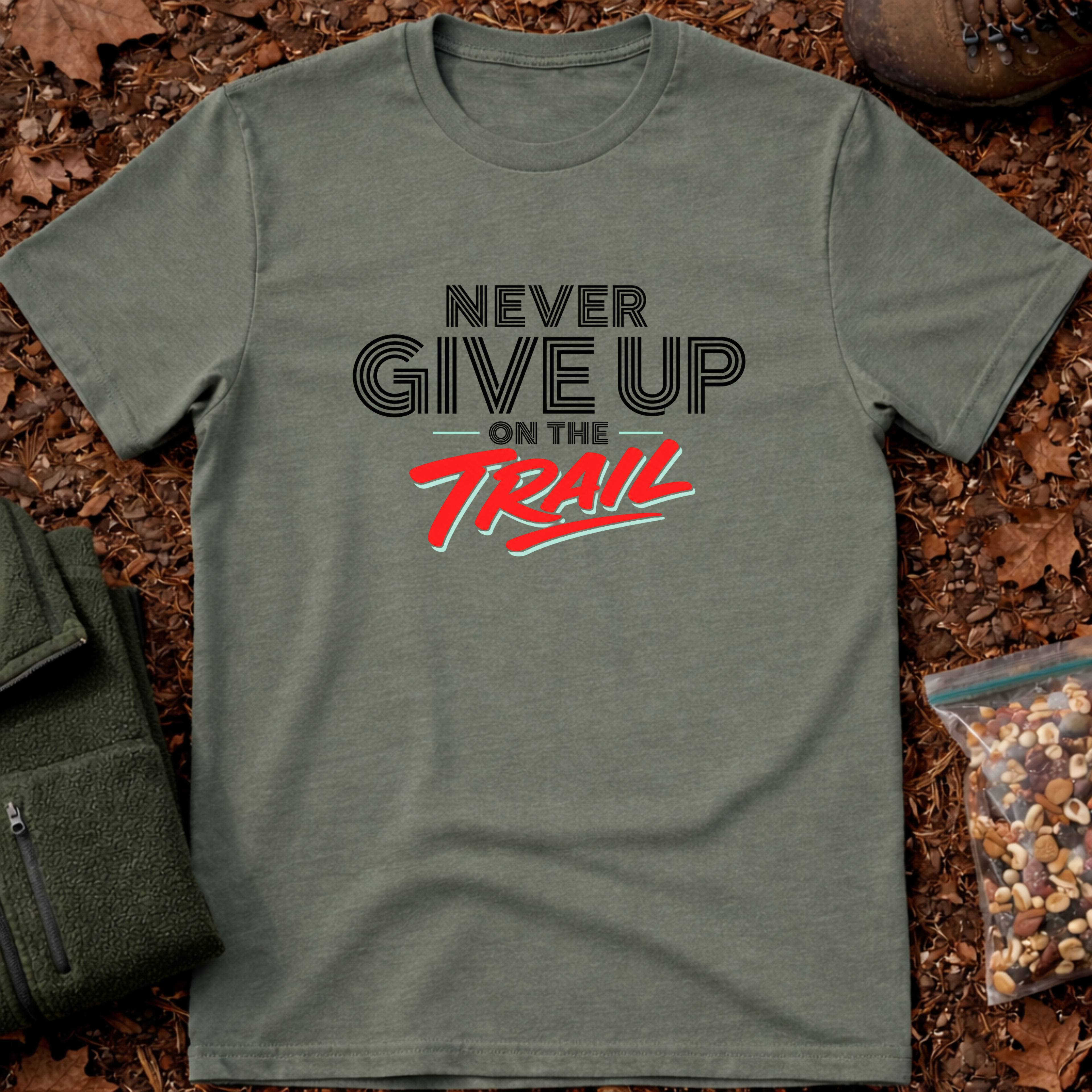 Never Give Up on A Trail T-Shirt