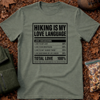 Hiking Is My Love Language T-Shirt