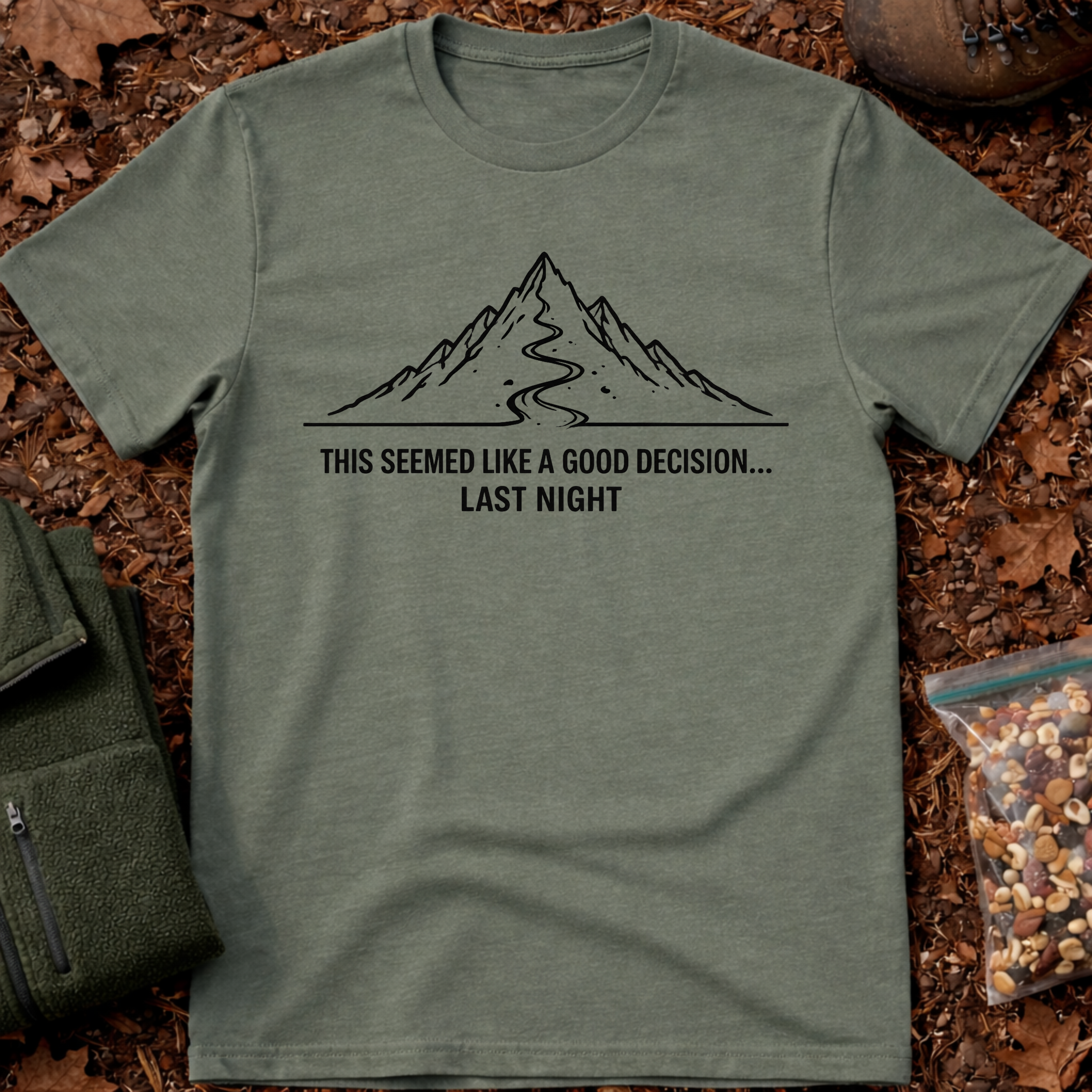 Seemed like a good decision line art T-Shirt