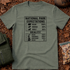Expectation vs Reality Chart T-Shirt