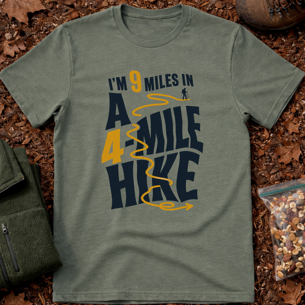 I'm 9 Miles In A 4-Mile Hike T-Shirt