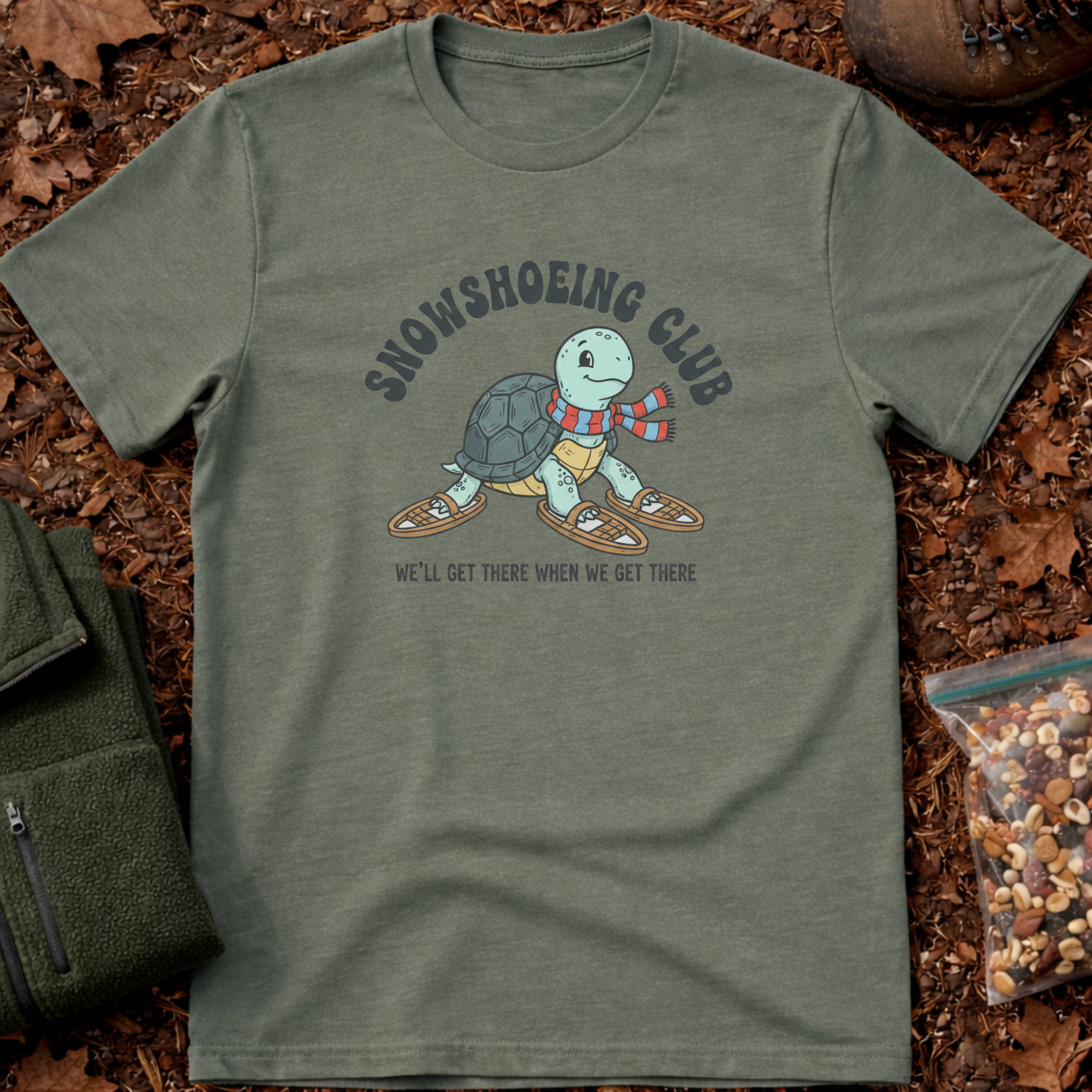 Snowshoeing Club T-Shirt