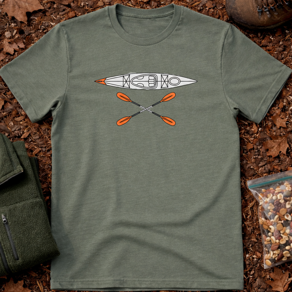 Kayak And Paddle T-Shirt