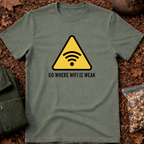 Go Where WiFi Is Weak T-Shirt