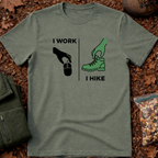 I Work I Hike T-Shirt