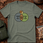 Still a Hiker Venn Diagram T-Shirt