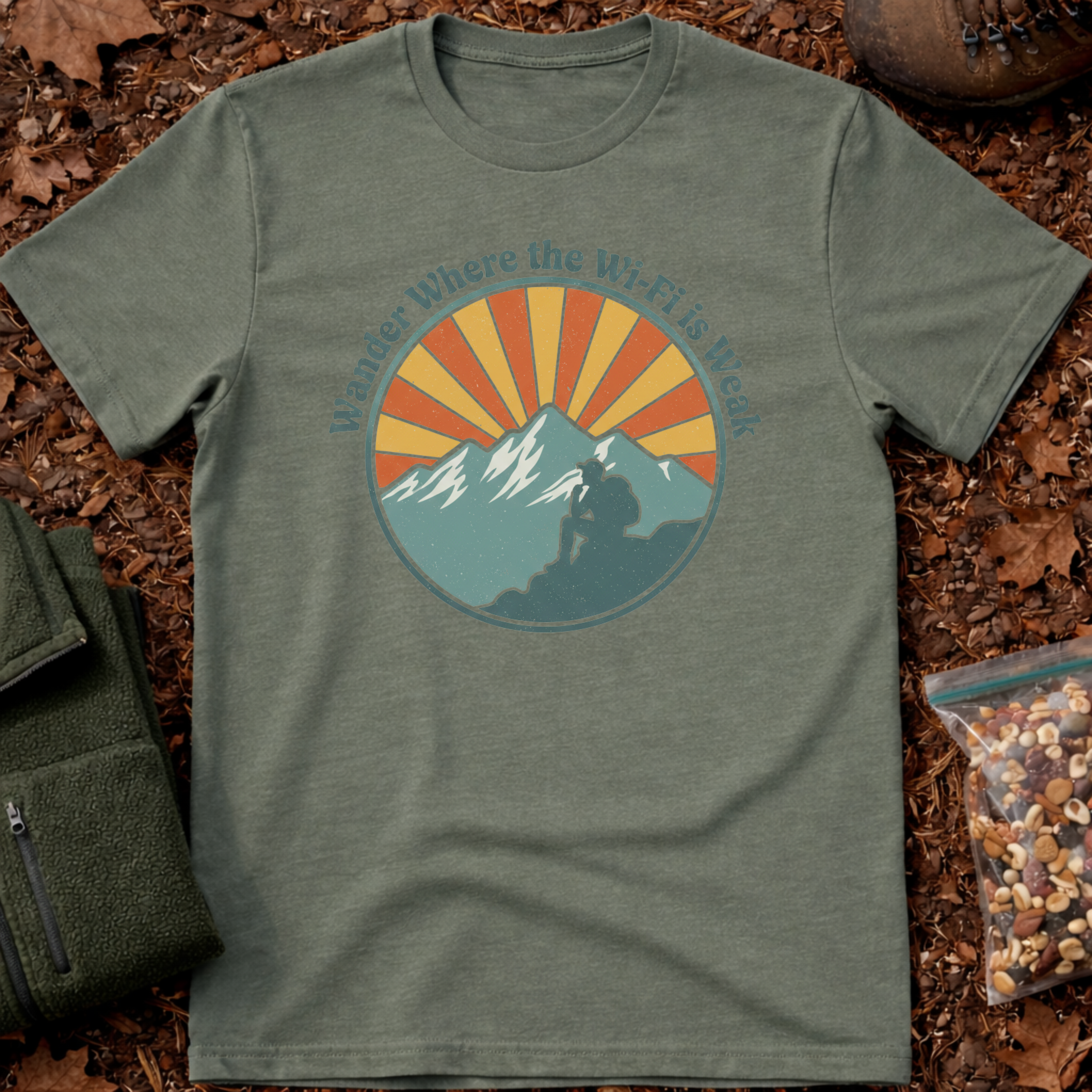 Wander Where the Wifi is Weak T-Shirt