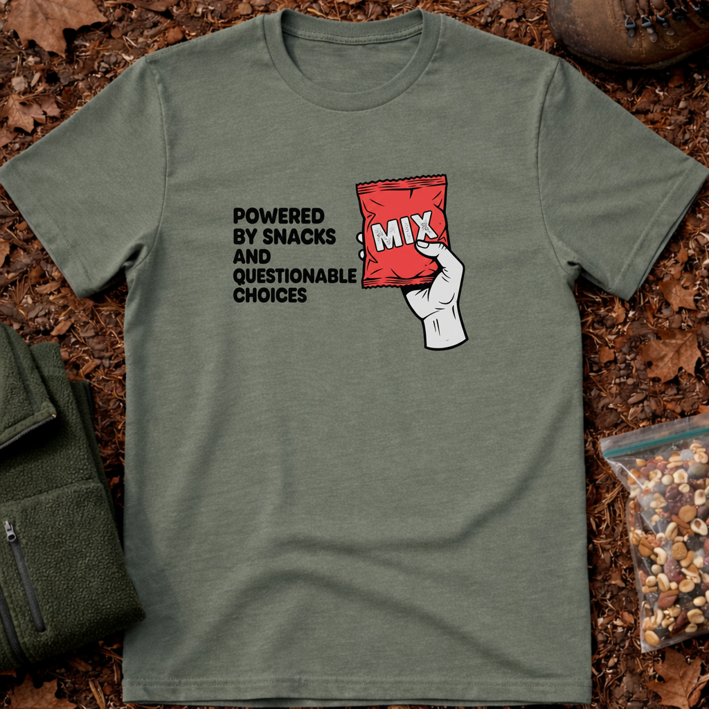 Powered by Snacks - 1 T-Shirt