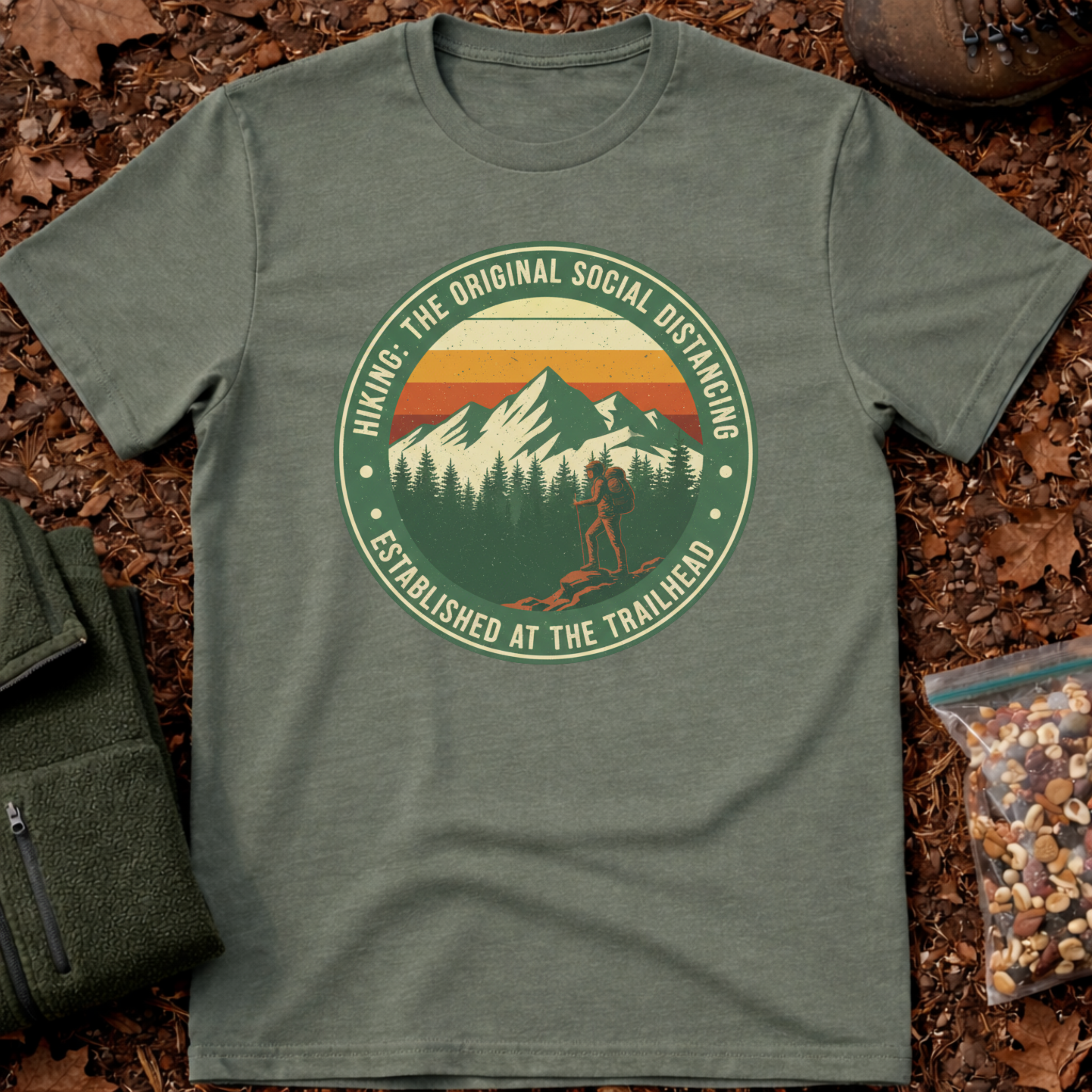 Hike Social Distancing 2 T-Shirt