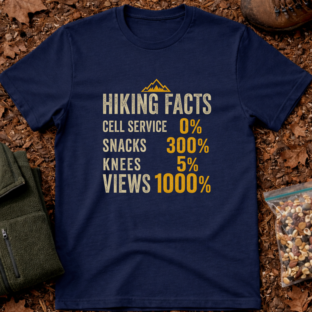 Hiking Facts List T-Shirt
