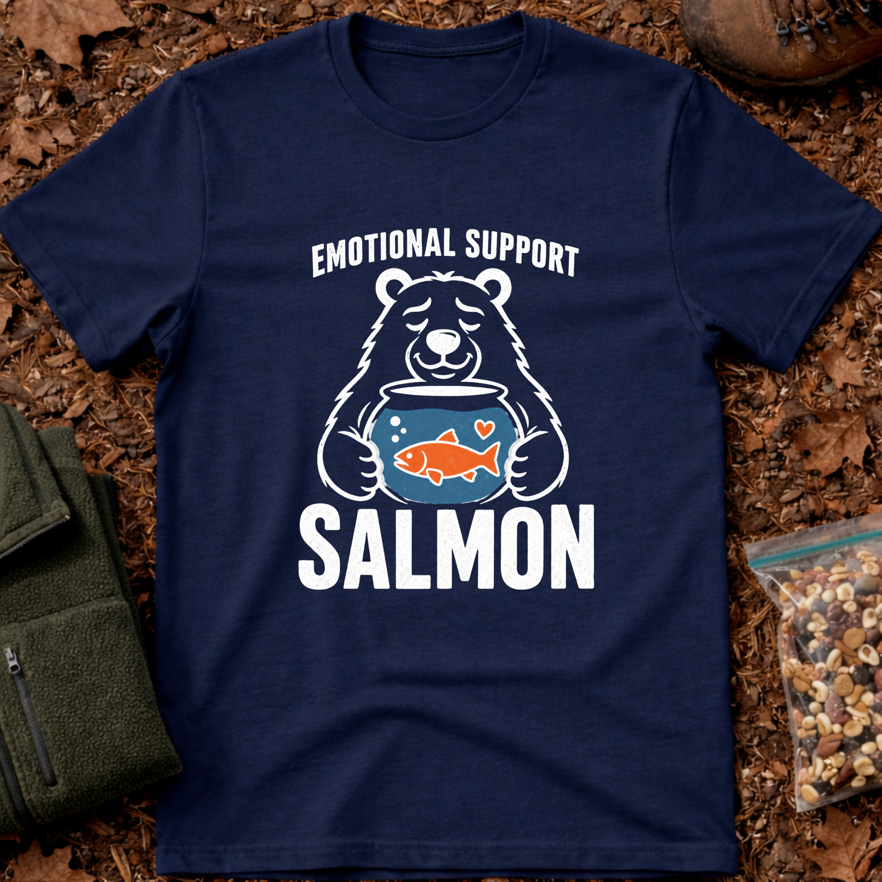 Emotional Support Salmon T-Shirt