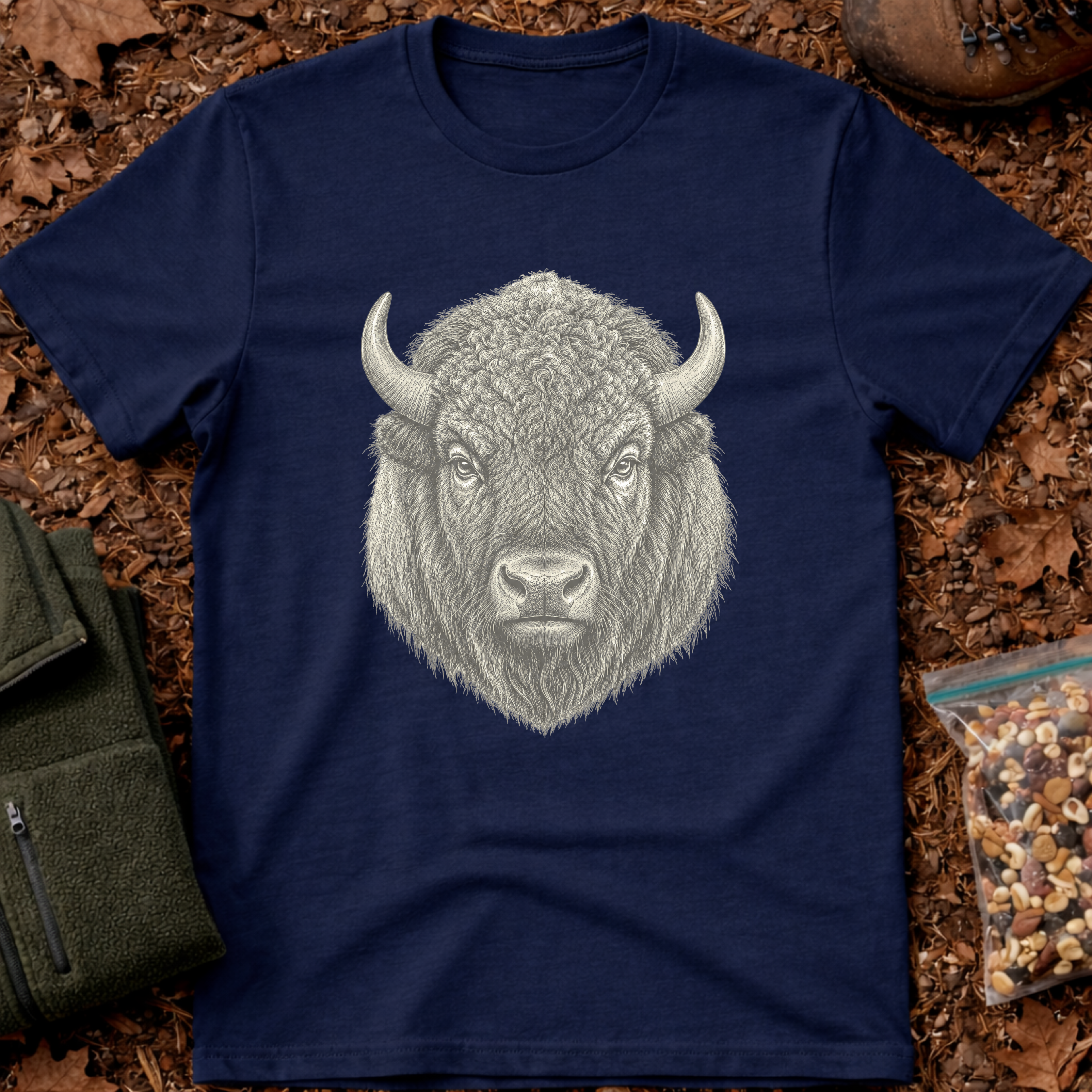 Bison Spirit Animal T-Shirt
