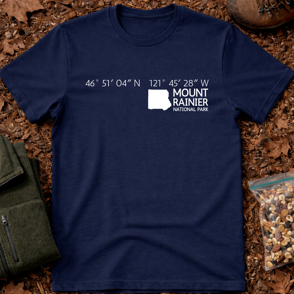 Mount Rainier National Park DMS T-Shirt