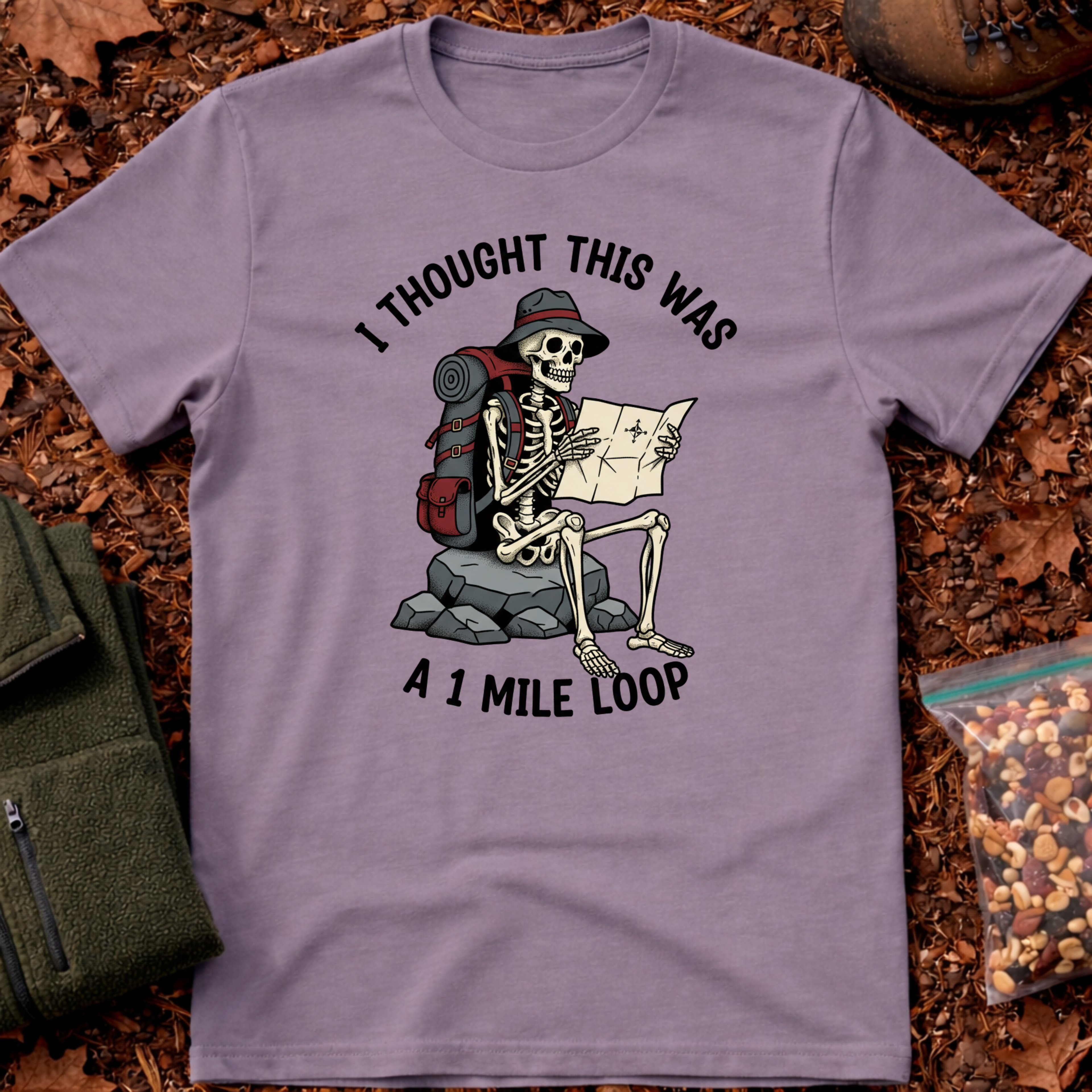 Only 1 Mile Loop T-Shirt