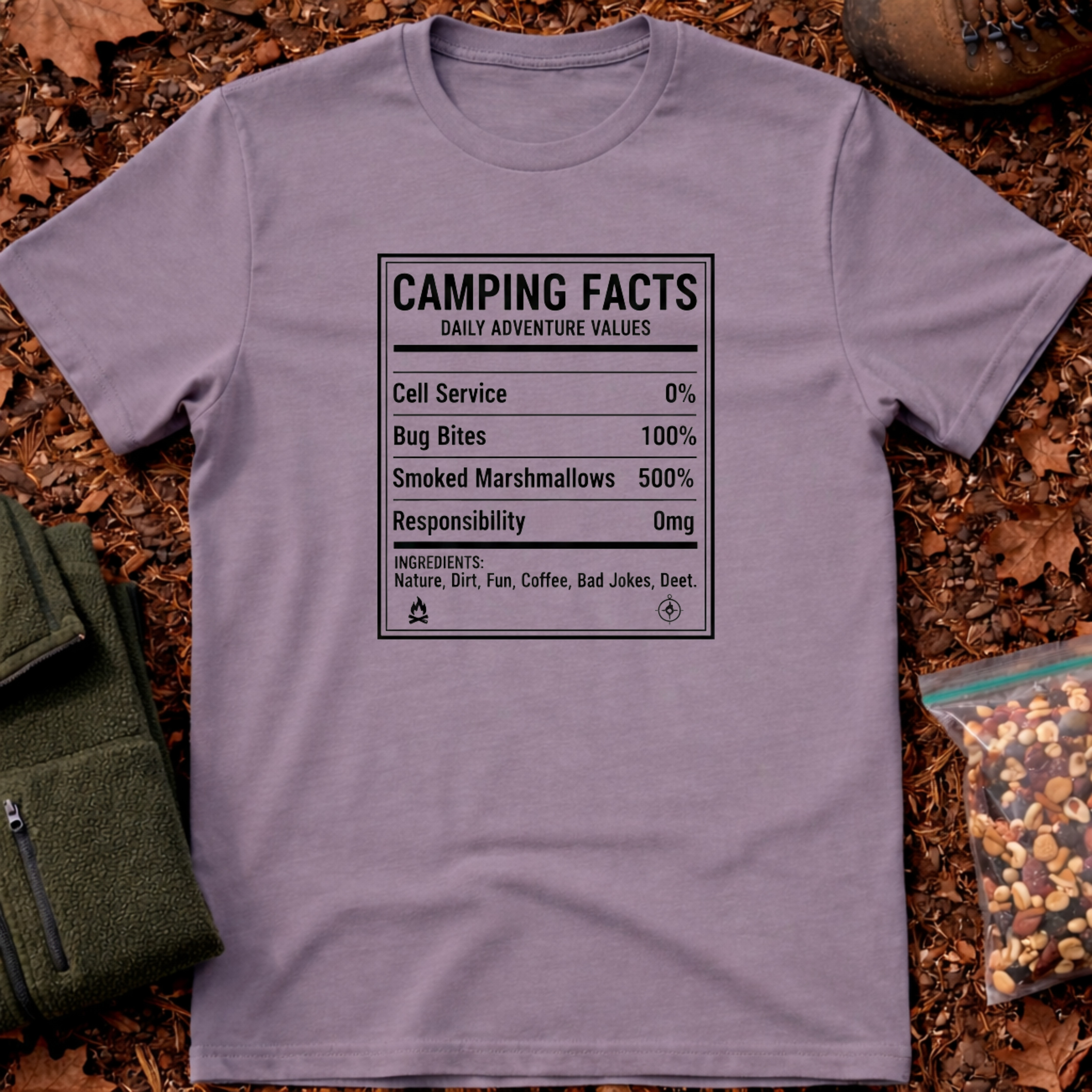 Camping Facts T-Shirt