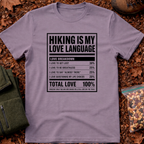 Hiking Is My Love Language T-Shirt